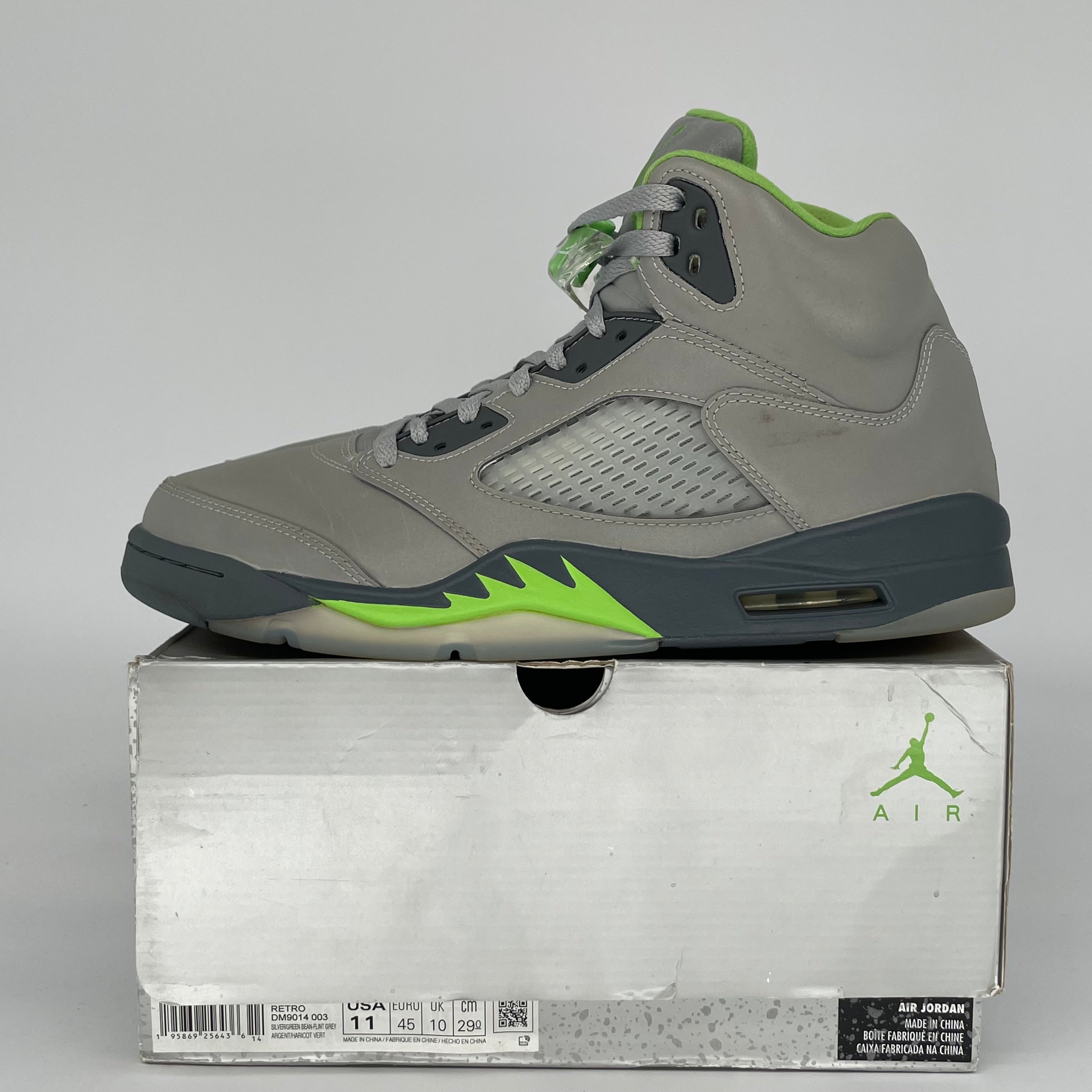 AIR JORDAN 5 GREEN BEAN SIZE 11 DM9014-003