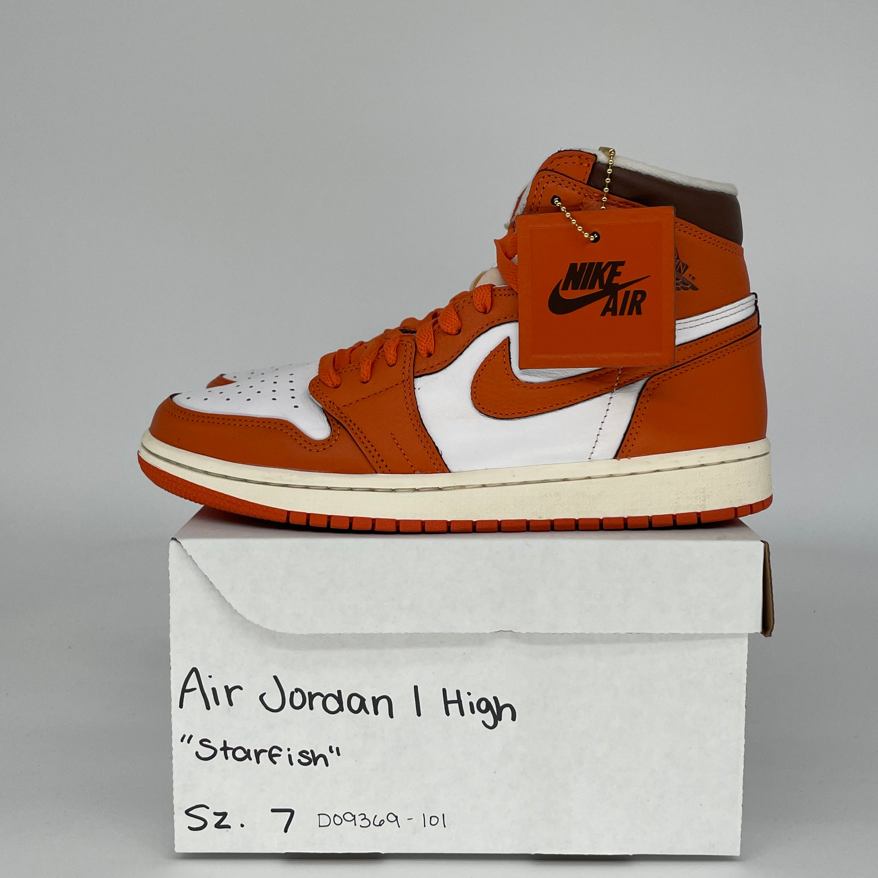 AIR JORDAN 1 STARFISH W SIZE 7/8.5W DO9369-101