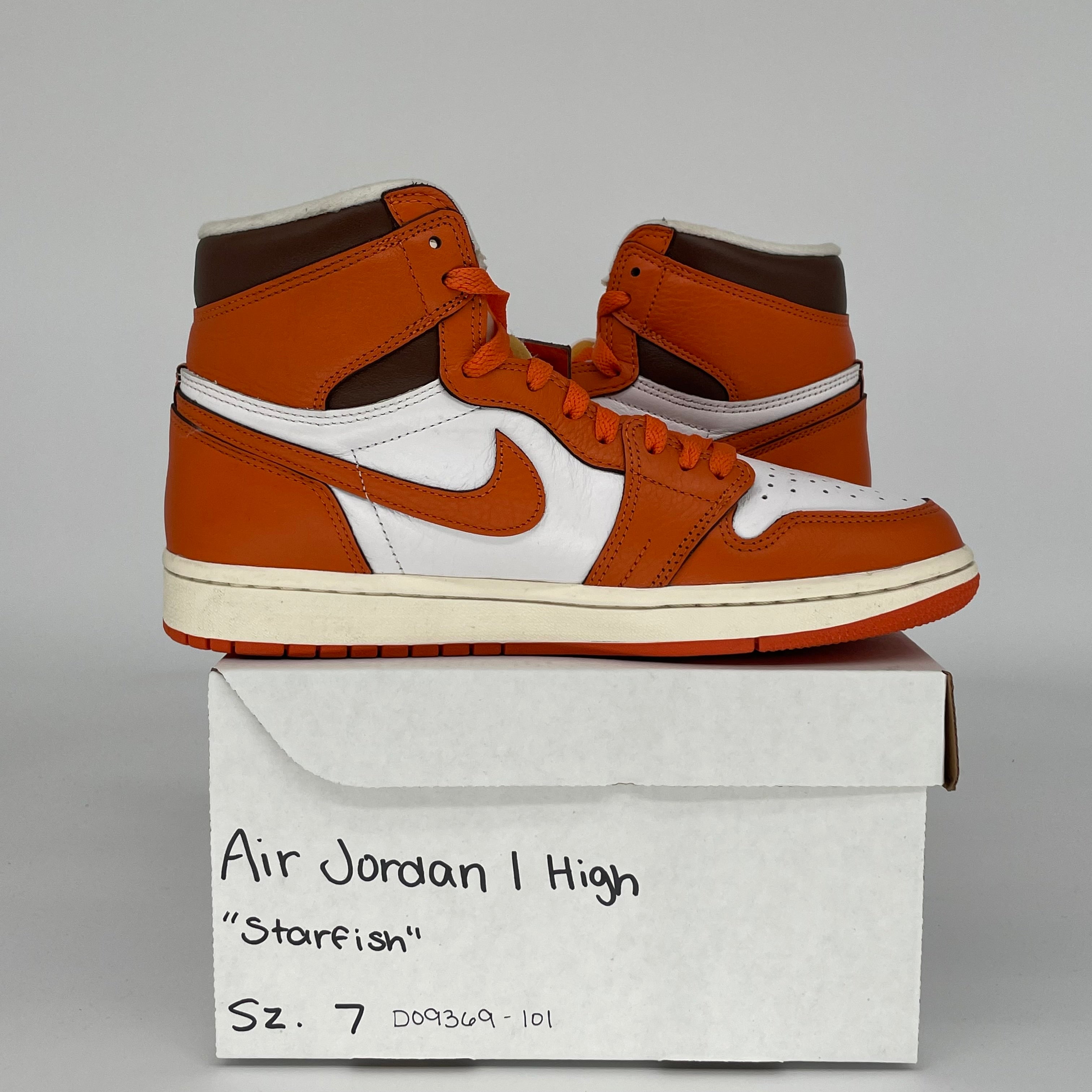 AIR JORDAN 1 STARFISH W SIZE 7/8.5W DO9369-101