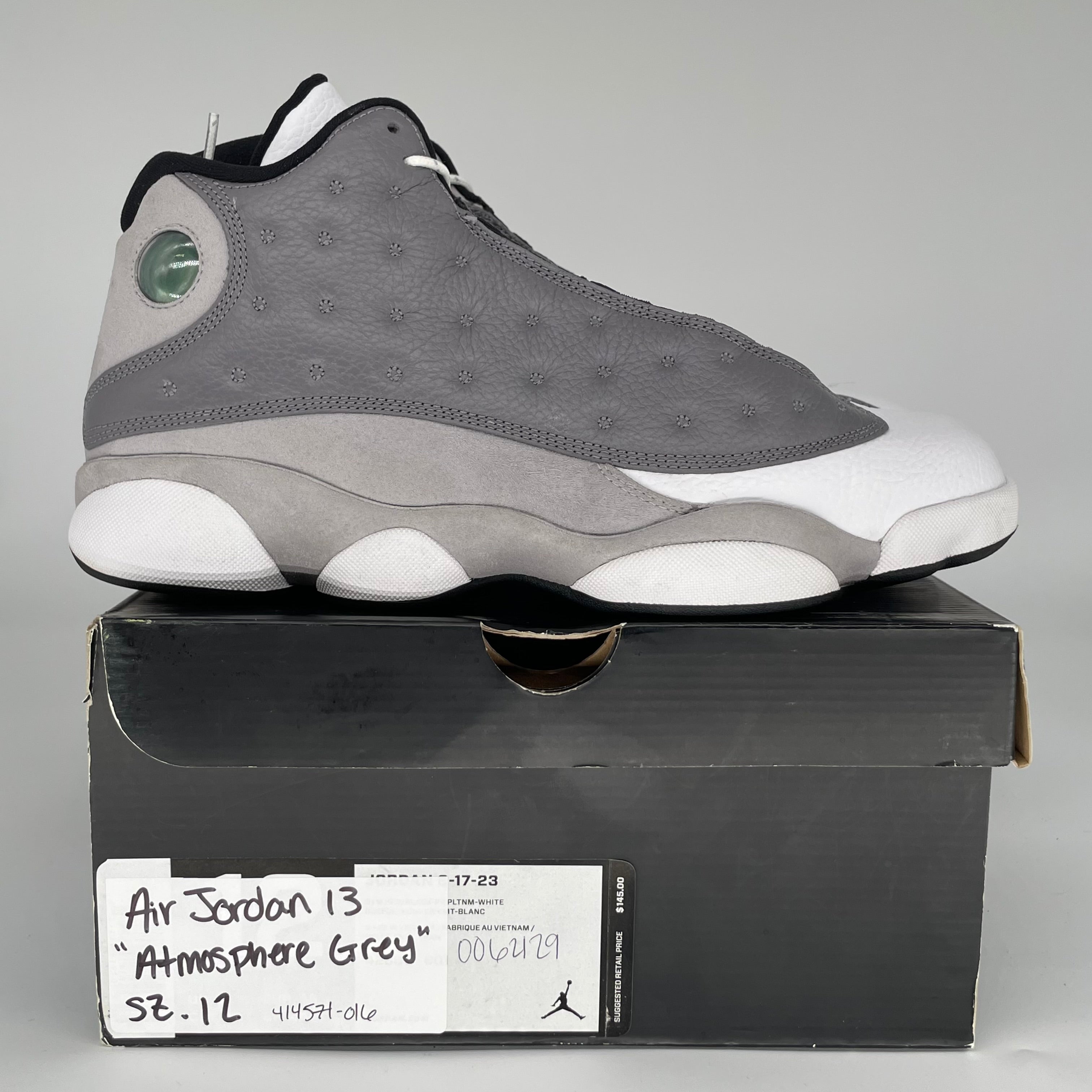 AIR JORDAN 13 ATMOSPHERE GREY SIZE 12 414571-016