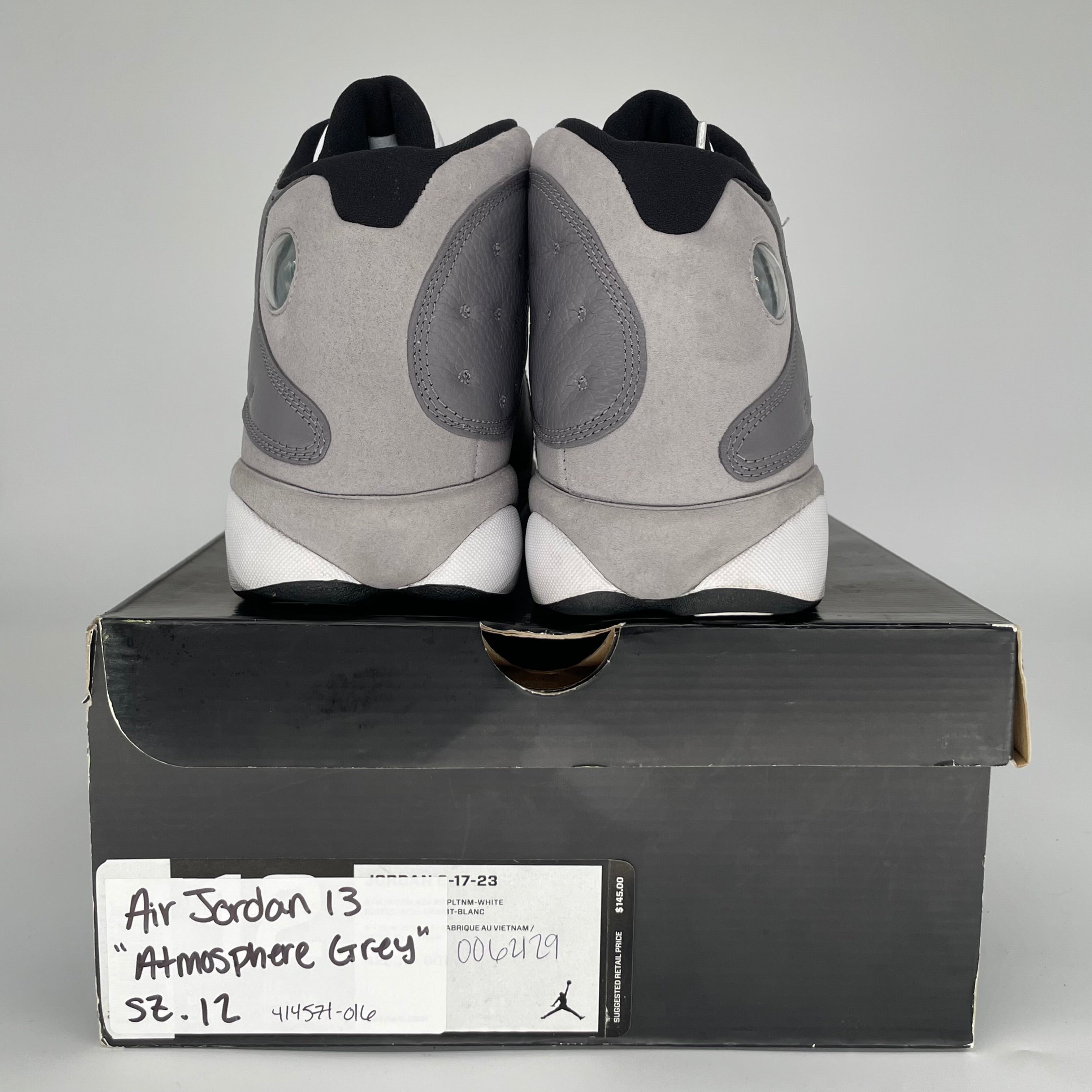 AIR JORDAN 13 ATMOSPHERE GREY SIZE 12 414571-016