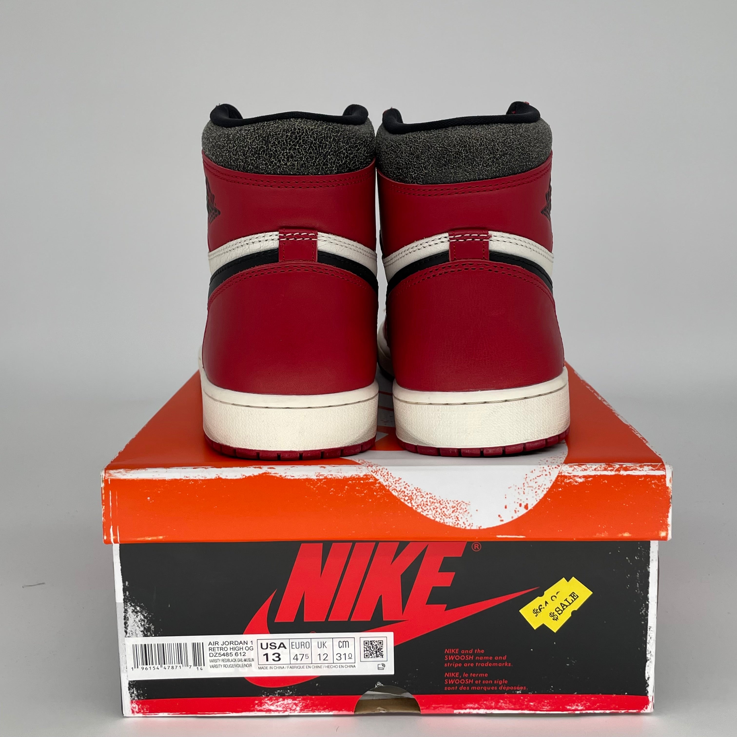 AIR JORDAN 1 LOST AND FOUND SIZE 13 DZ5485-612