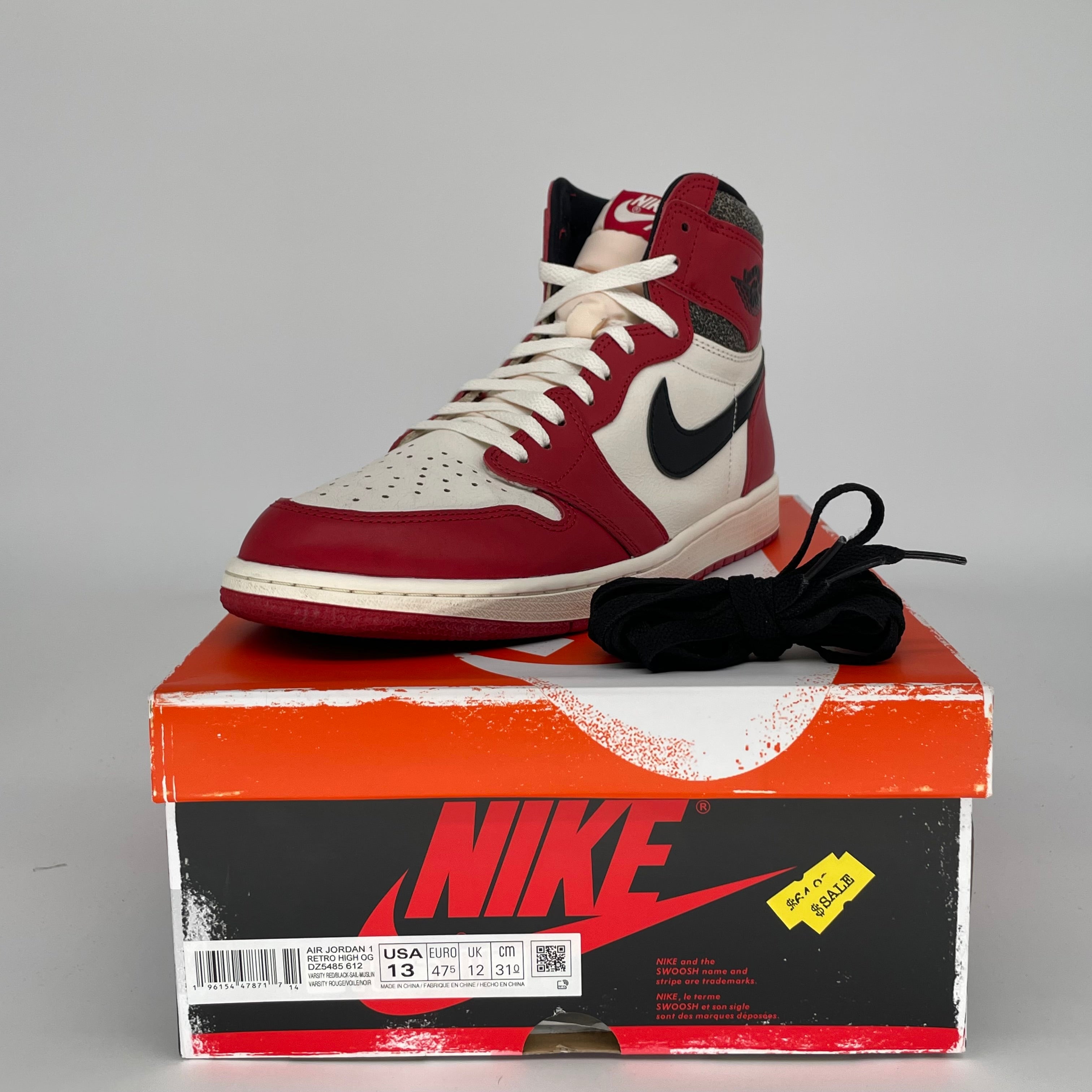 AIR JORDAN 1 LOST AND FOUND SIZE 13 DZ5485-612