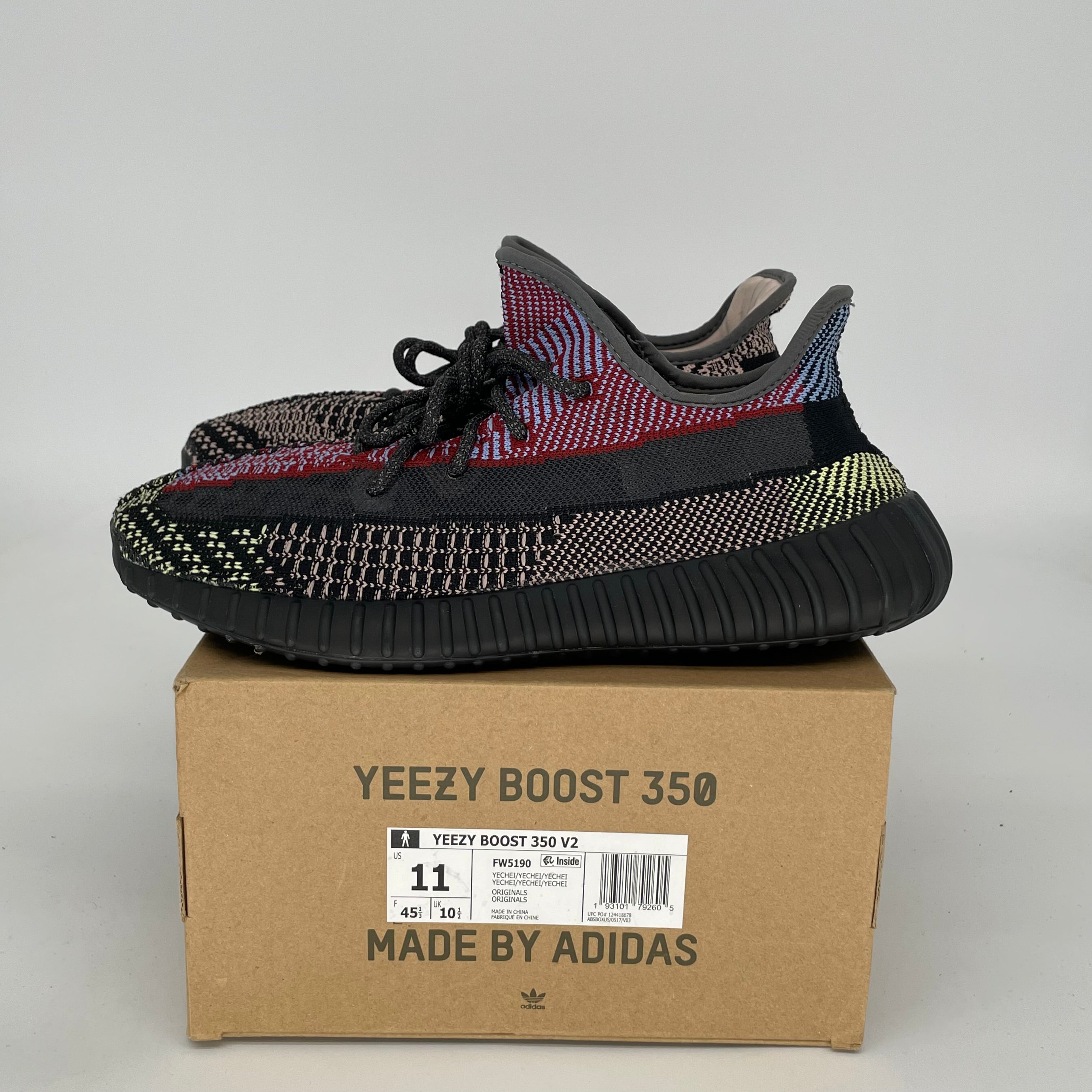 ADIDAS YEEZY 350 V2 YECHIEL SIZE 11 FW5190