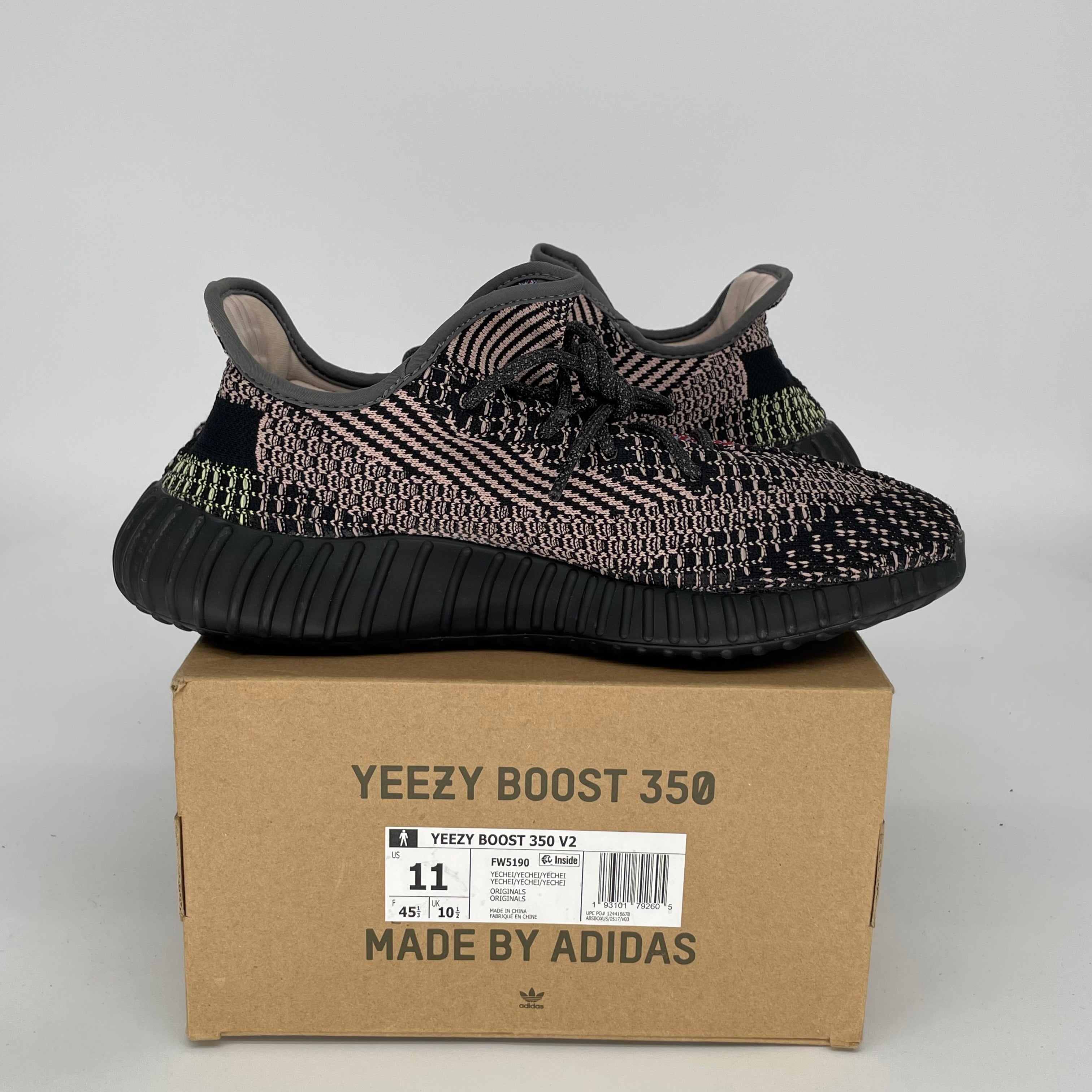 ADIDAS YEEZY 350 V2 YECHIEL SIZE 11 FW5190