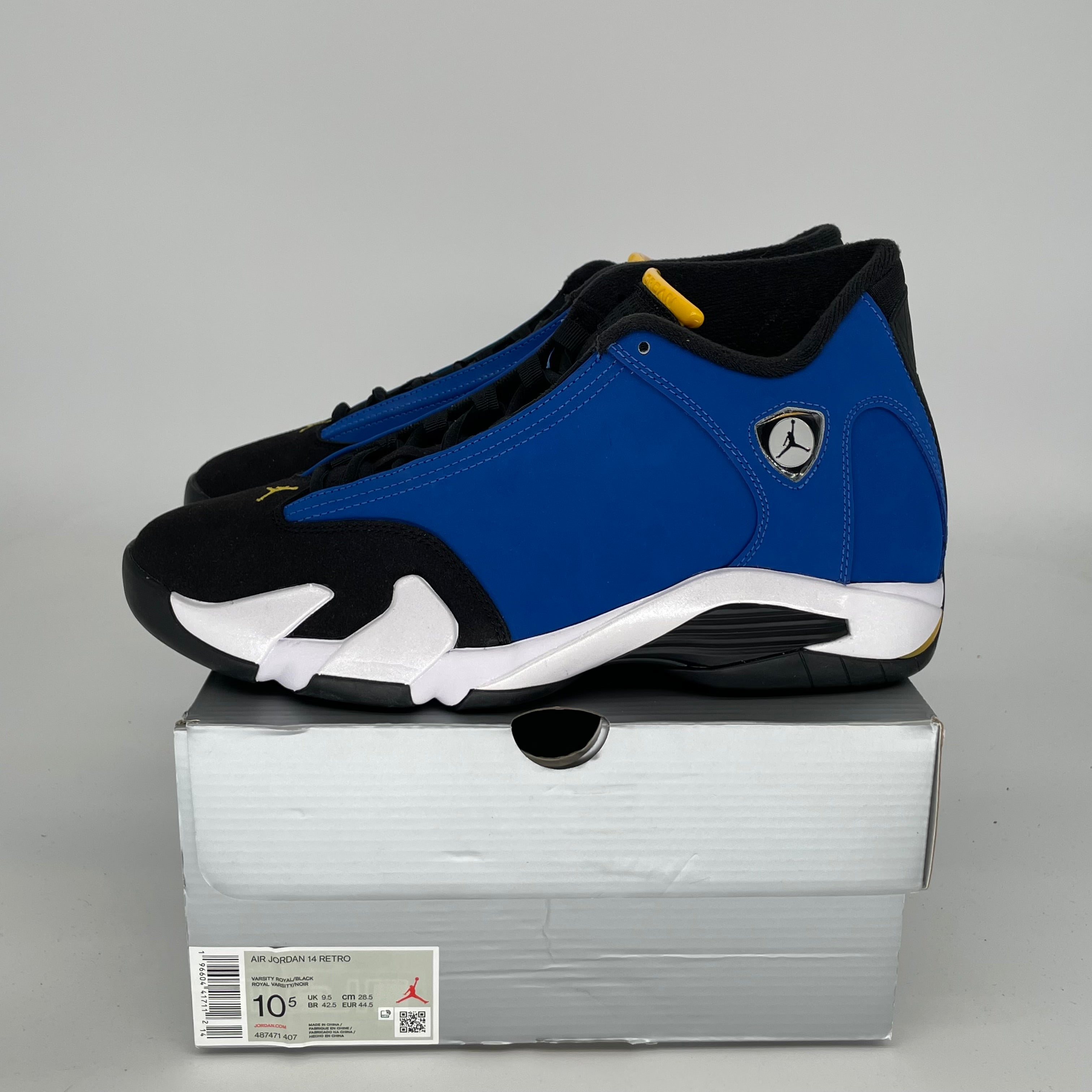 AIR JORDAN 14 LANEY SIZE 10.5 487471-407