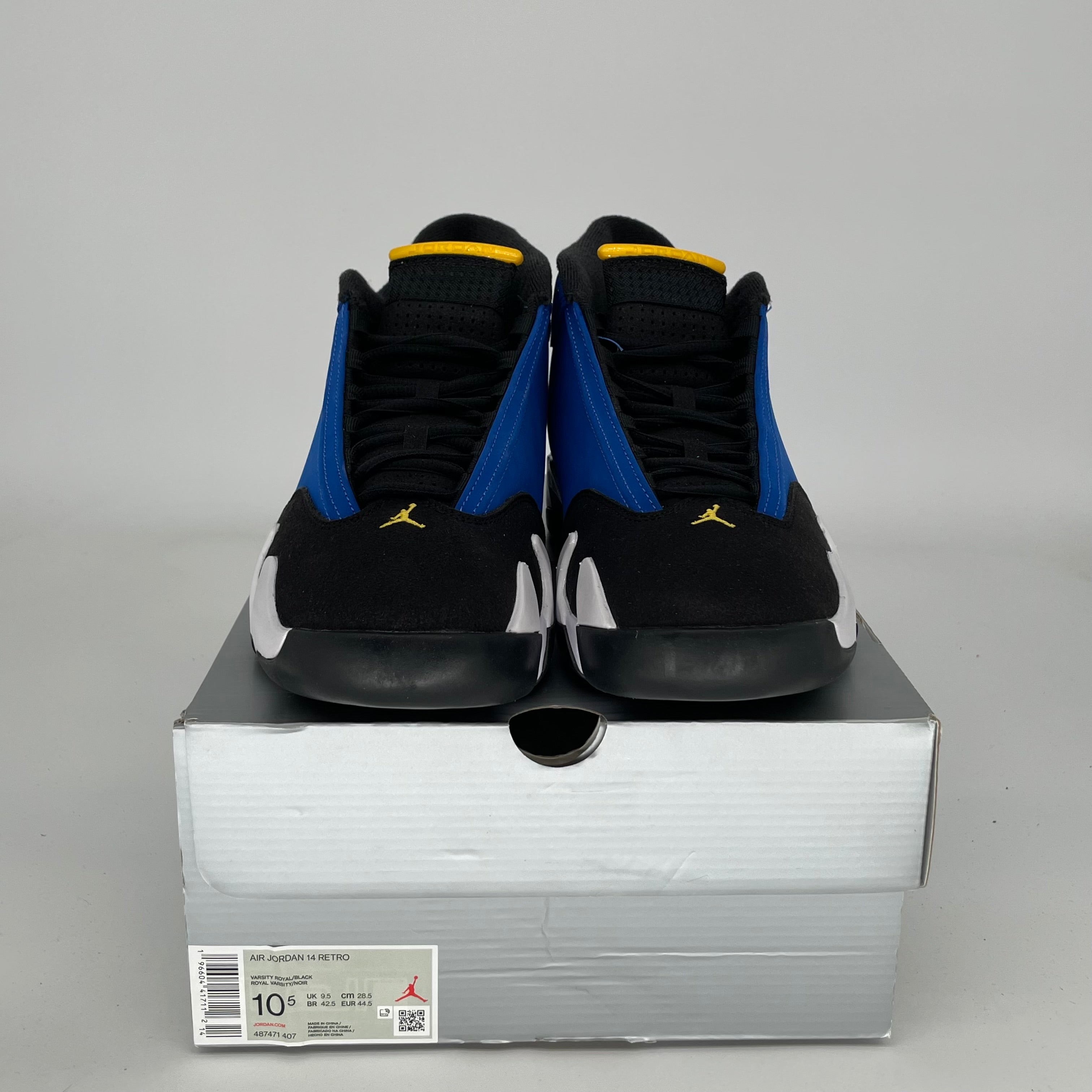 AIR JORDAN 14 LANEY SIZE 10.5 487471-407