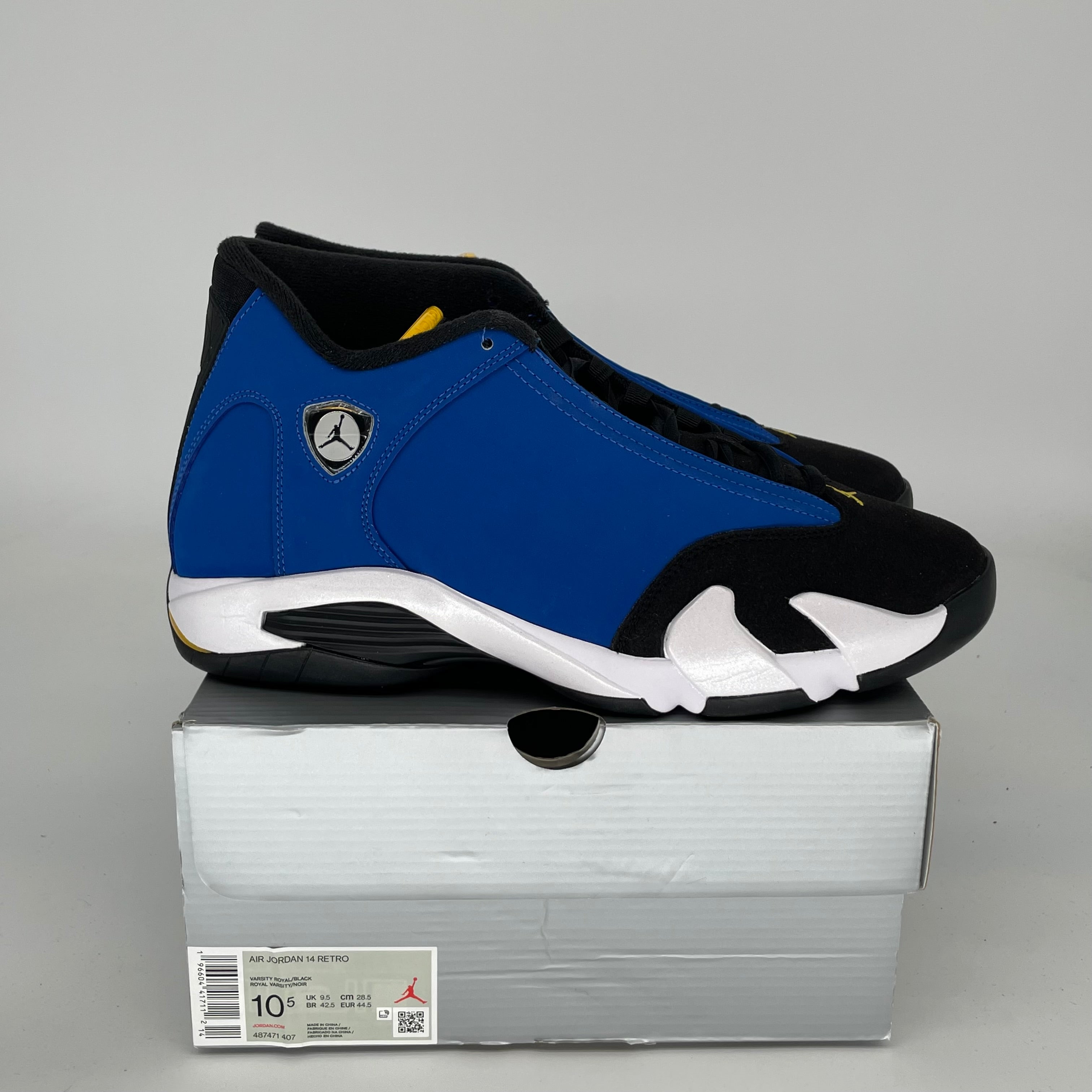 AIR JORDAN 14 LANEY SIZE 10.5 487471-407