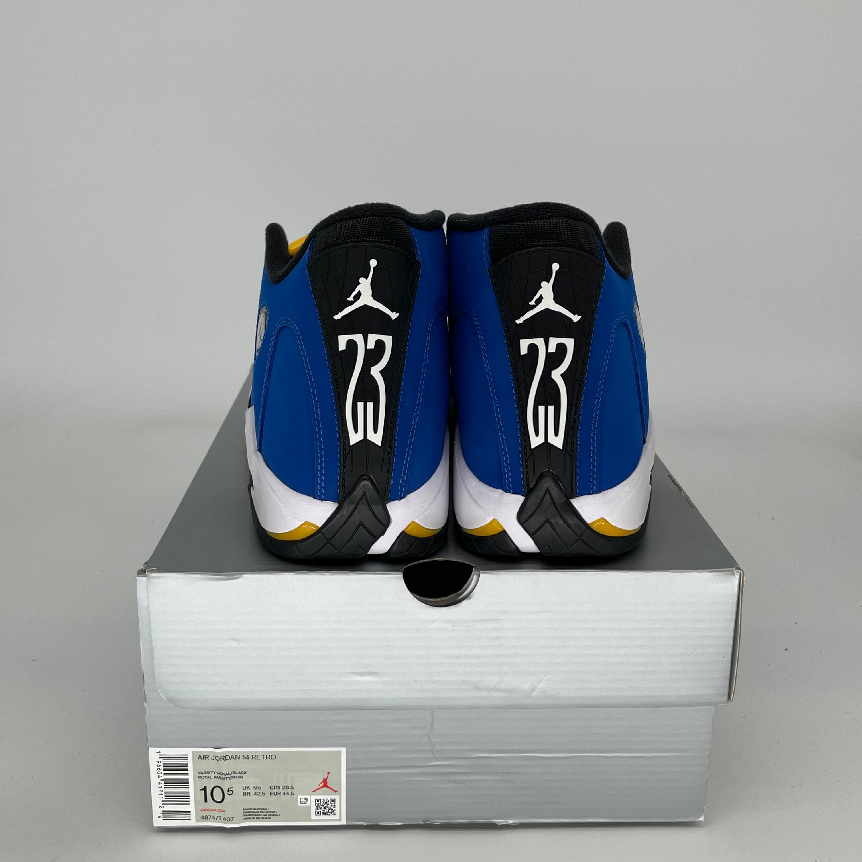 AIR JORDAN 14 LANEY SIZE 10.5 487471-407