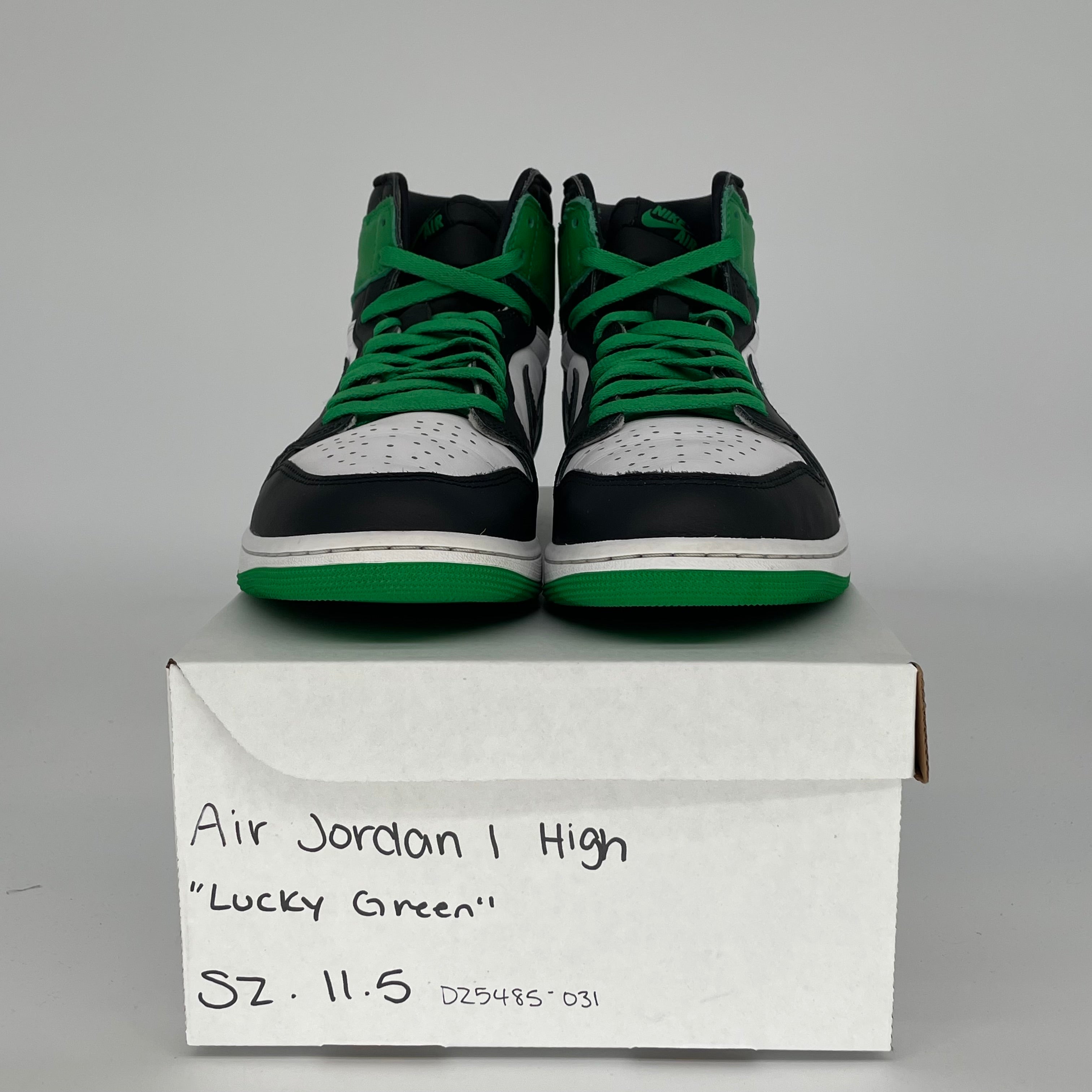 AIR JORDAN 1 LUCKY GREEN SIZE 11.5 DZ5485-031