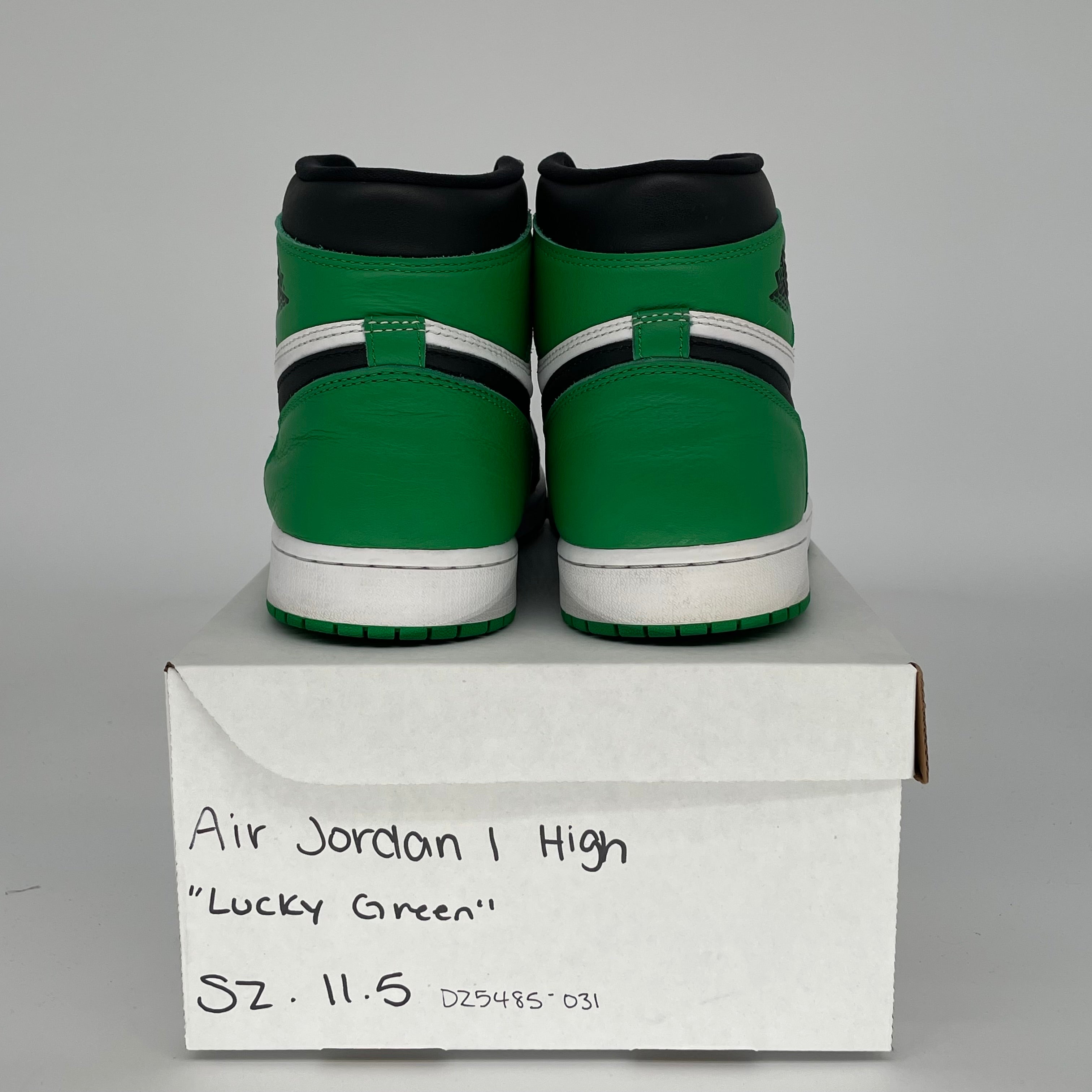 AIR JORDAN 1 LUCKY GREEN SIZE 11.5 DZ5485-031