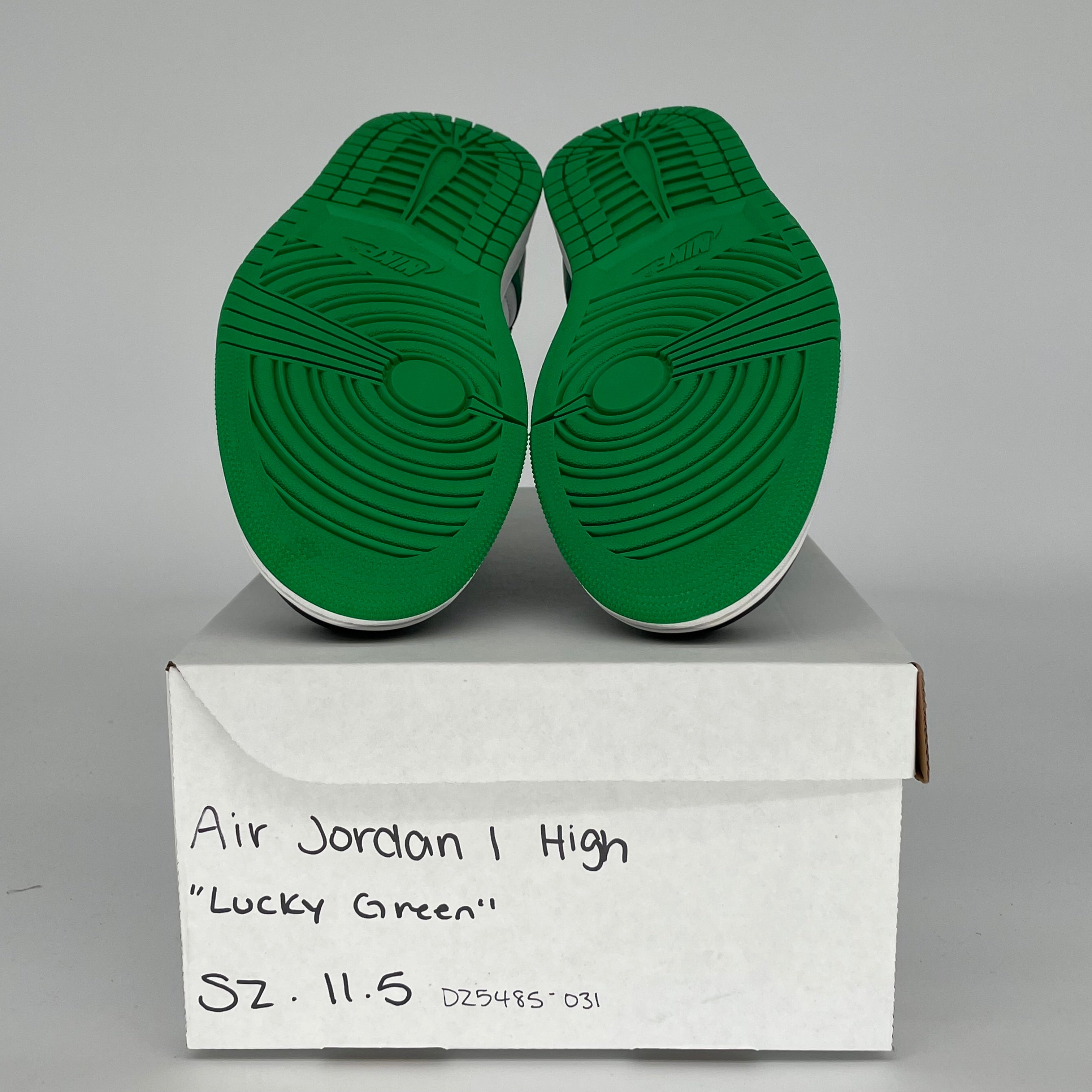 AIR JORDAN 1 LUCKY GREEN SIZE 11.5 DZ5485-031