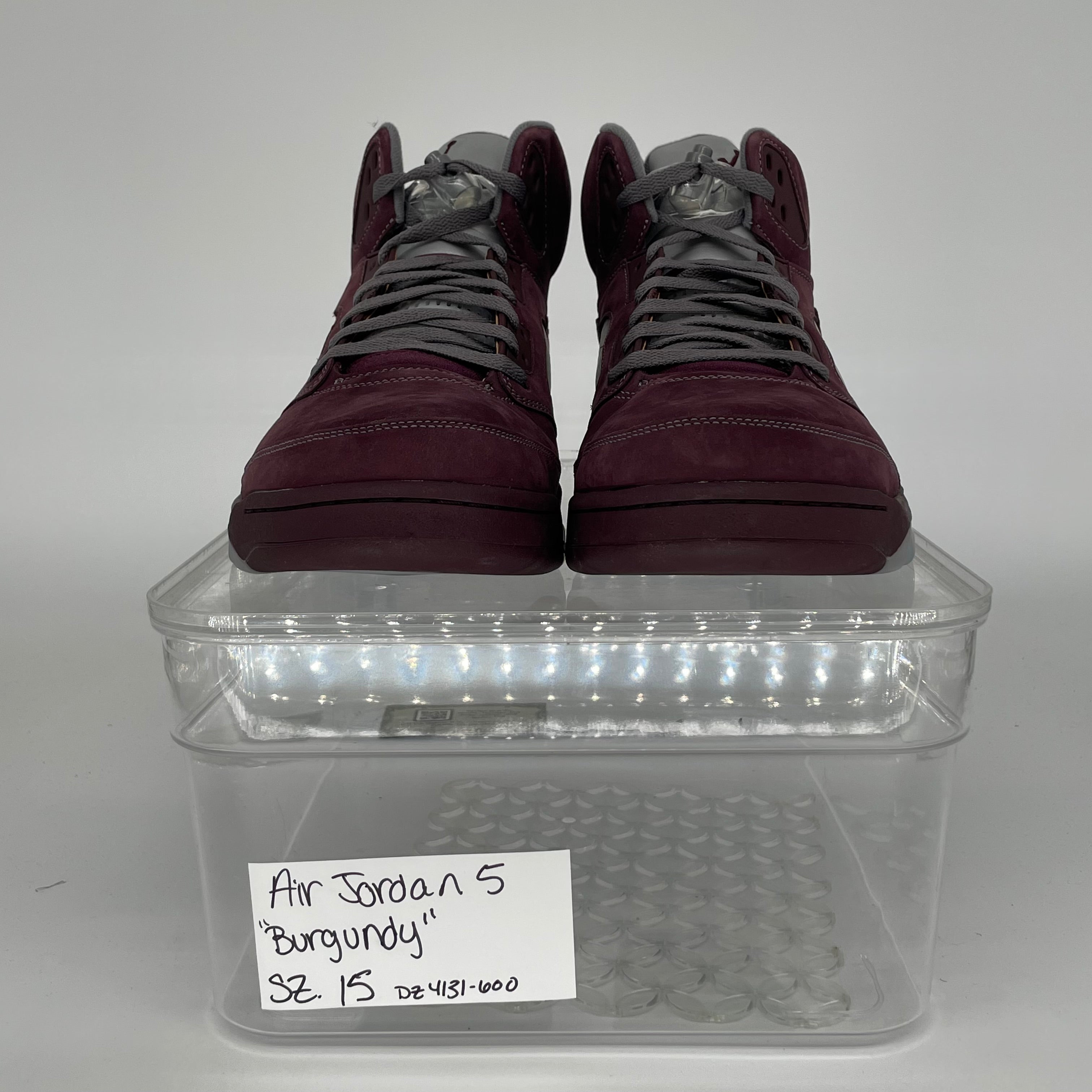 AIR JORDAN 5 BURGUNDY SIZE 15 DZ4131-600