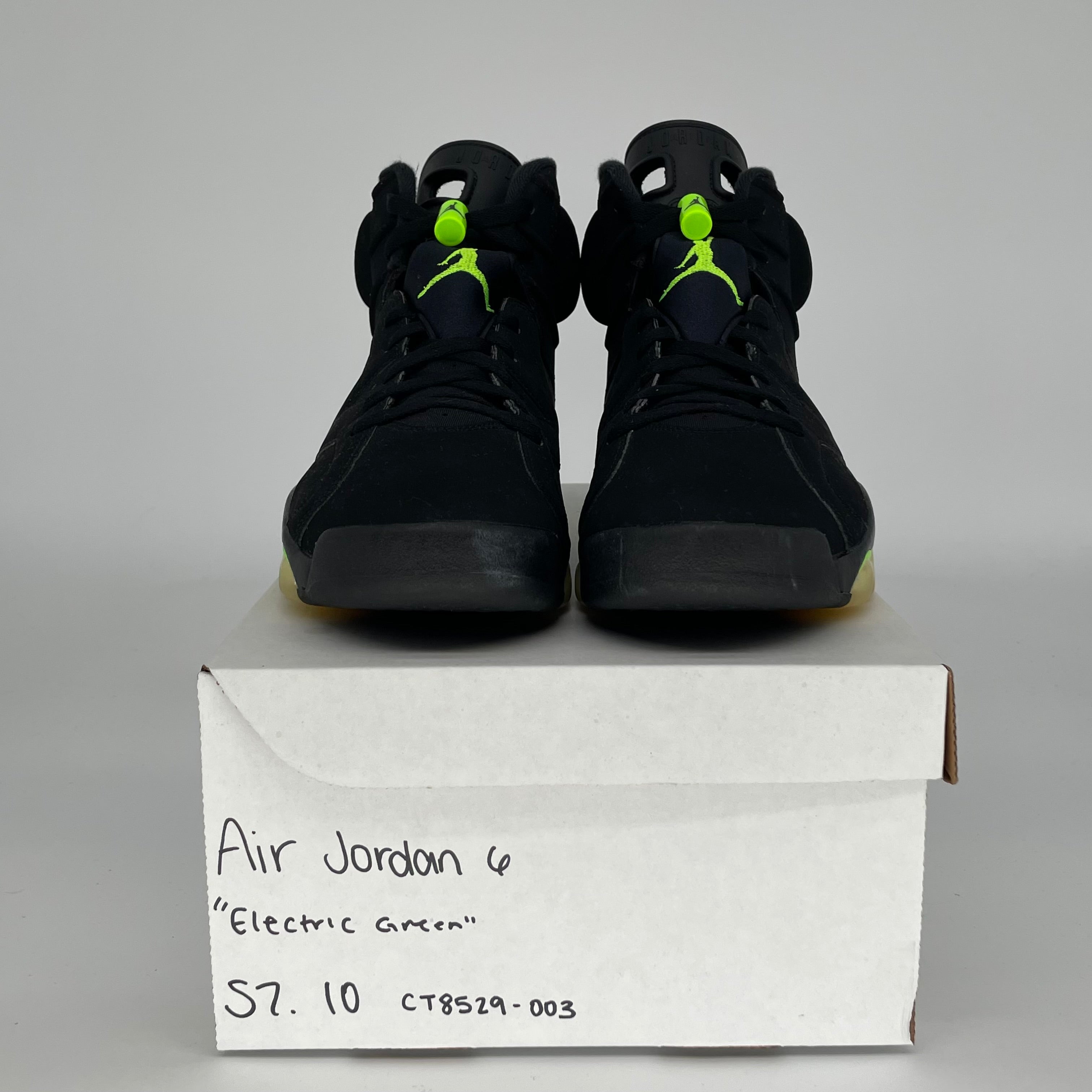 AIR JORDAN 6 ELECTRIC GREEN SIZE 10 CT8529-003