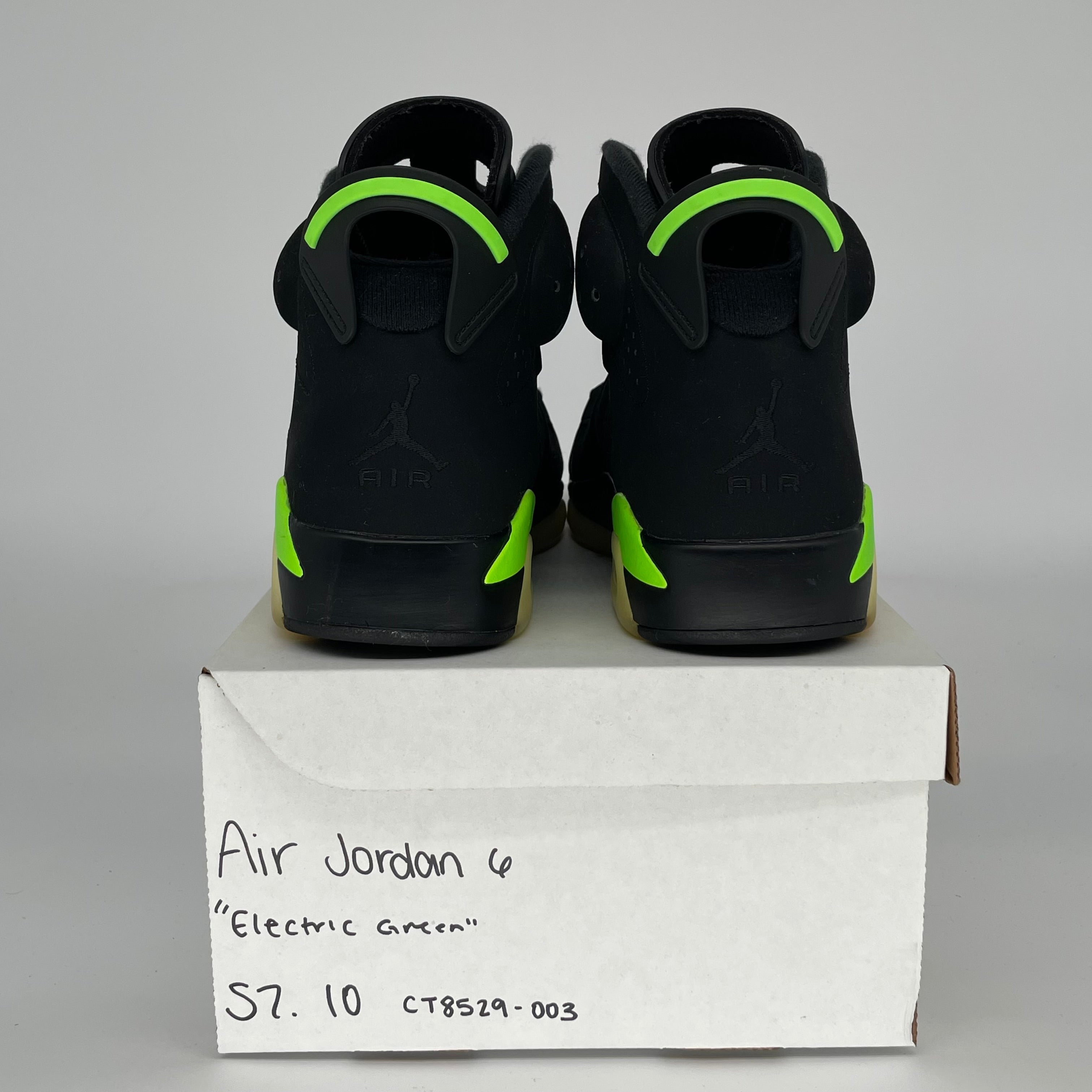 AIR JORDAN 6 ELECTRIC GREEN SIZE 10 CT8529-003