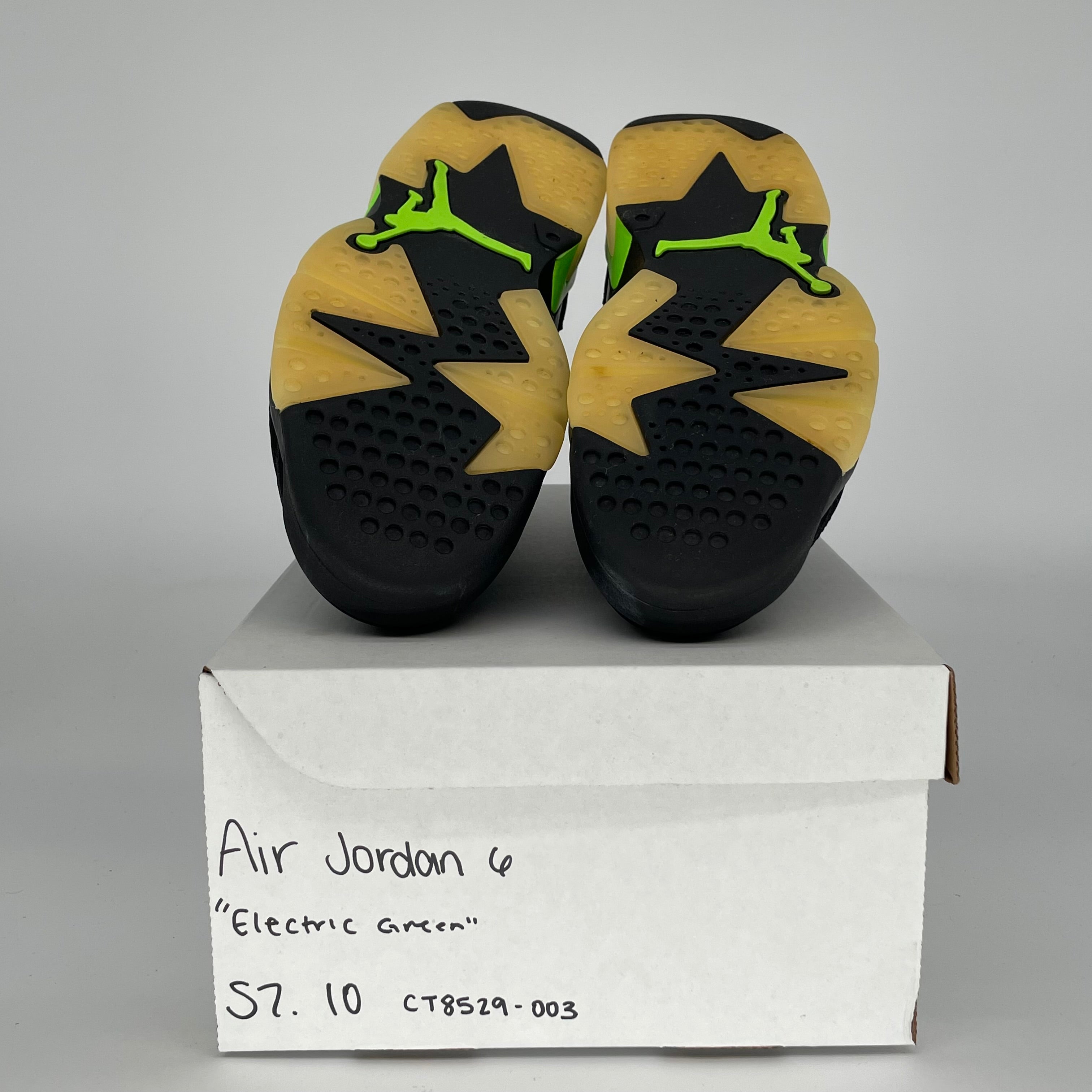 AIR JORDAN 6 ELECTRIC GREEN SIZE 10 CT8529-003