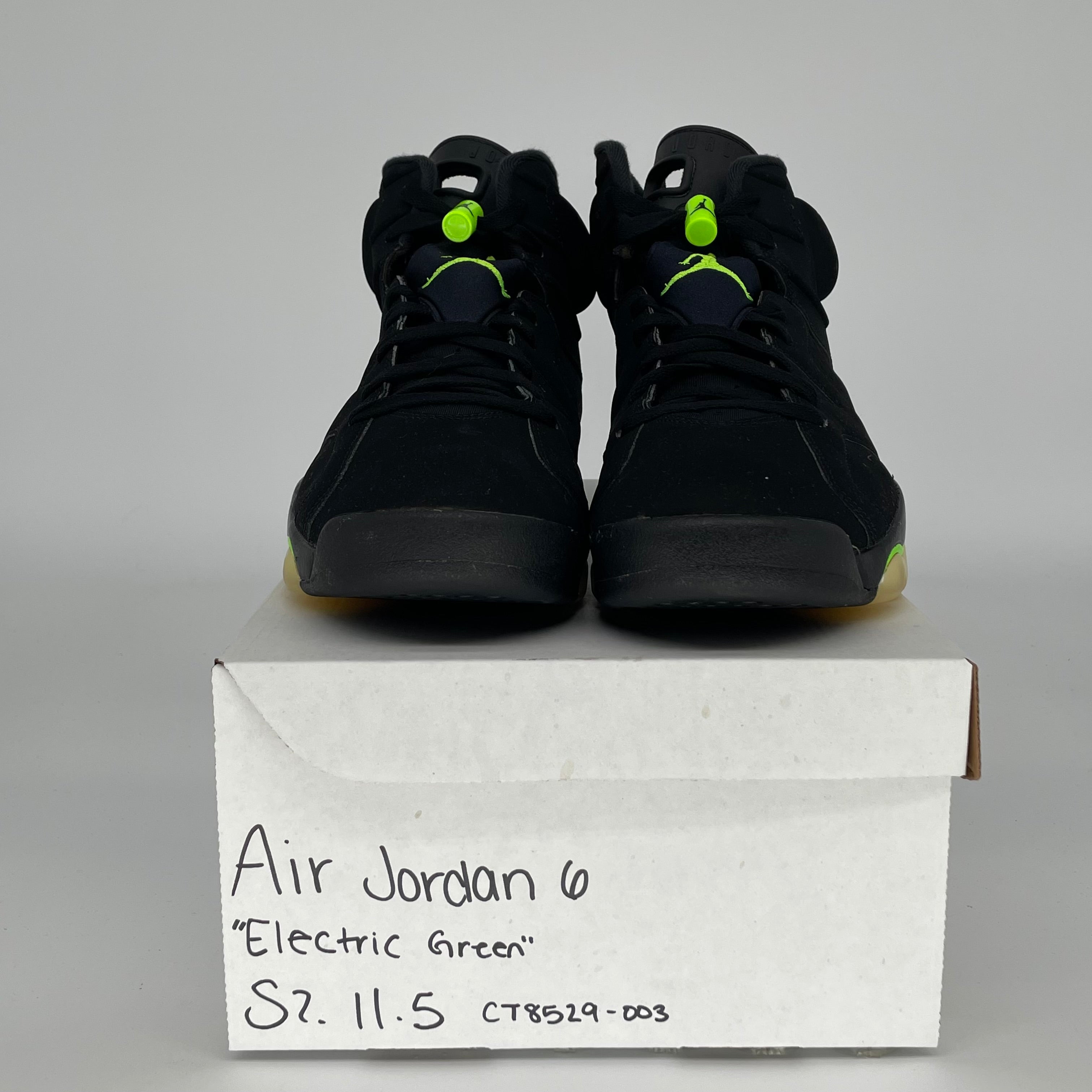 AIR JORDAN 6 ELECTRIC GREEN SIZE 11.5 CT8529-003