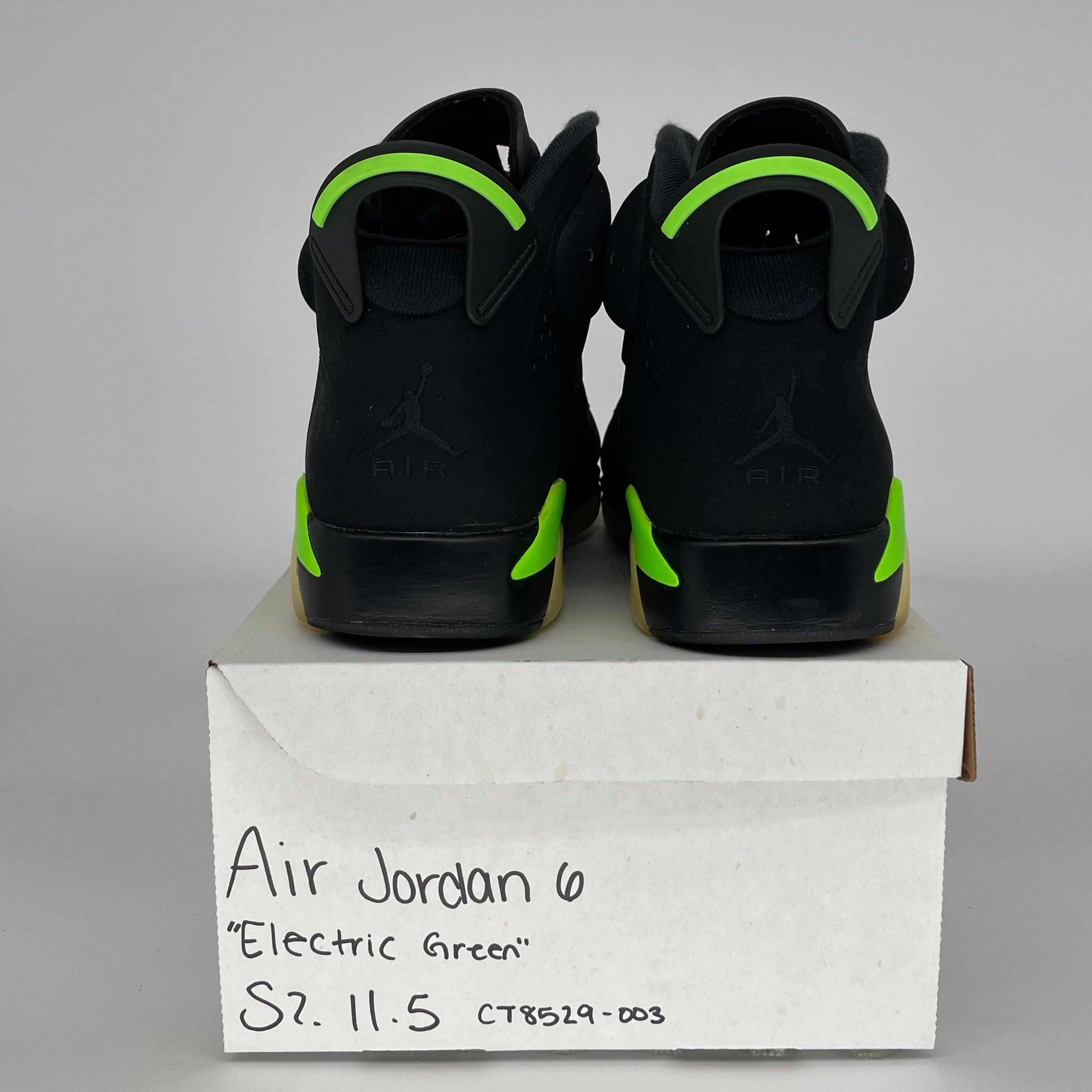 AIR JORDAN 6 ELECTRIC GREEN SIZE 11.5 CT8529-003