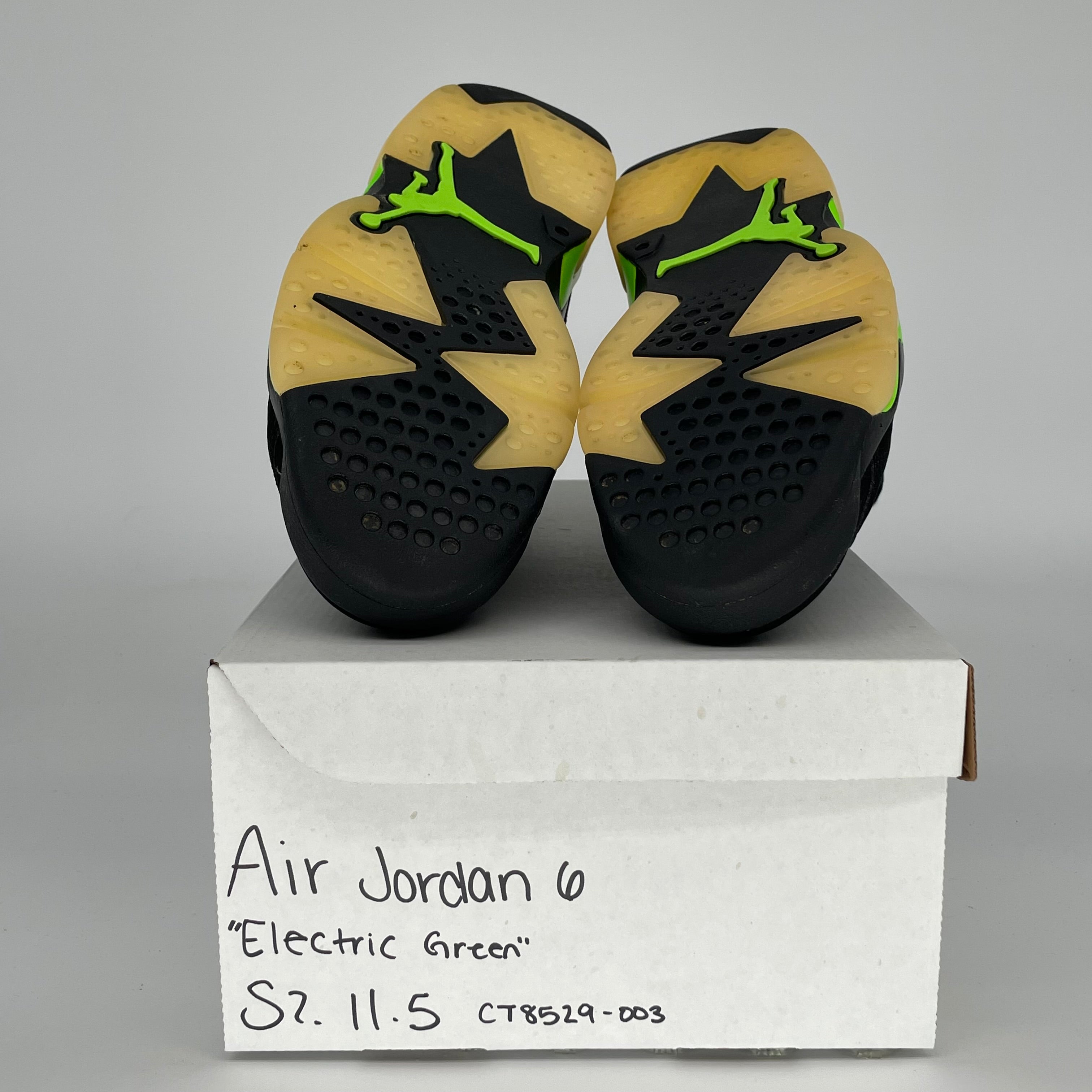 AIR JORDAN 6 ELECTRIC GREEN SIZE 11.5 CT8529-003