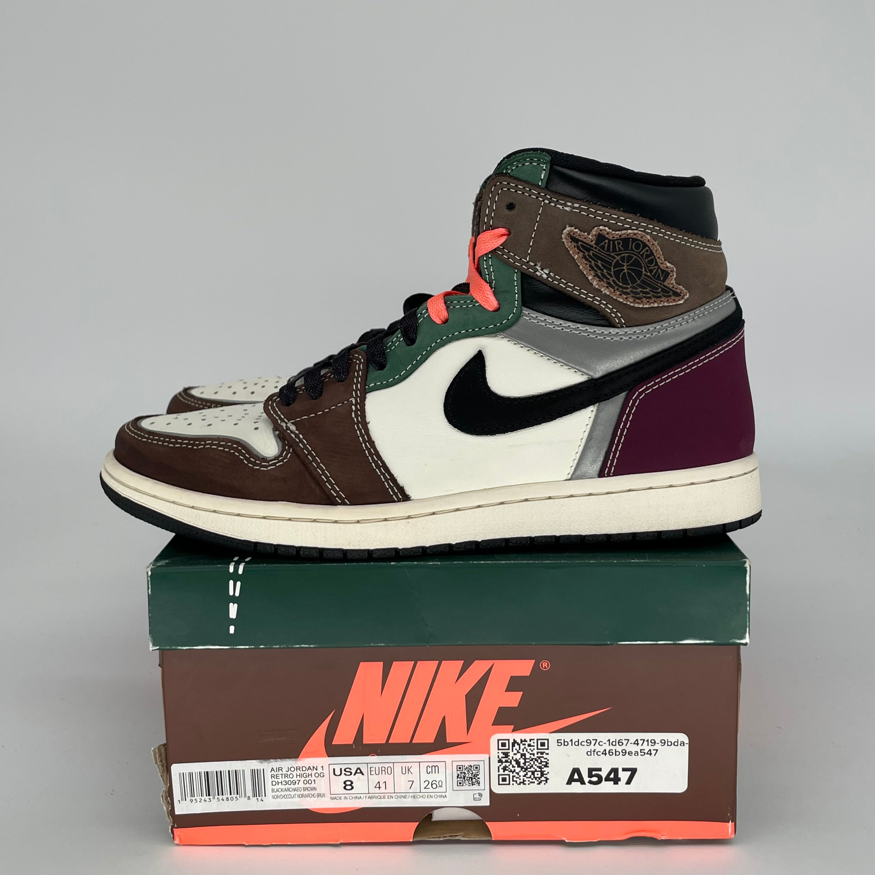 AIR JORDAN 1 HAND CRAFTED SIZE 8 DH3097-001