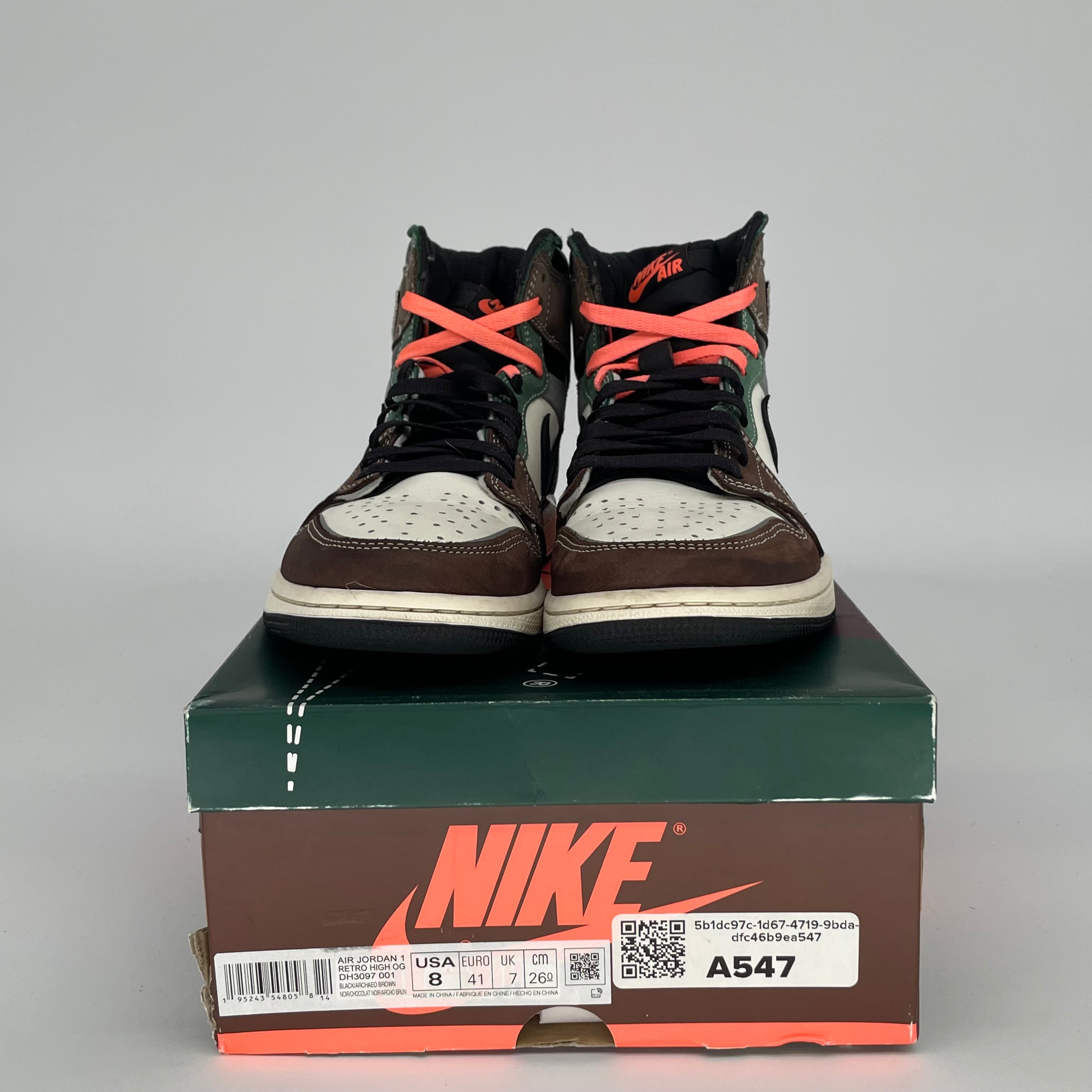 AIR JORDAN 1 HAND CRAFTED SIZE 8 DH3097-001