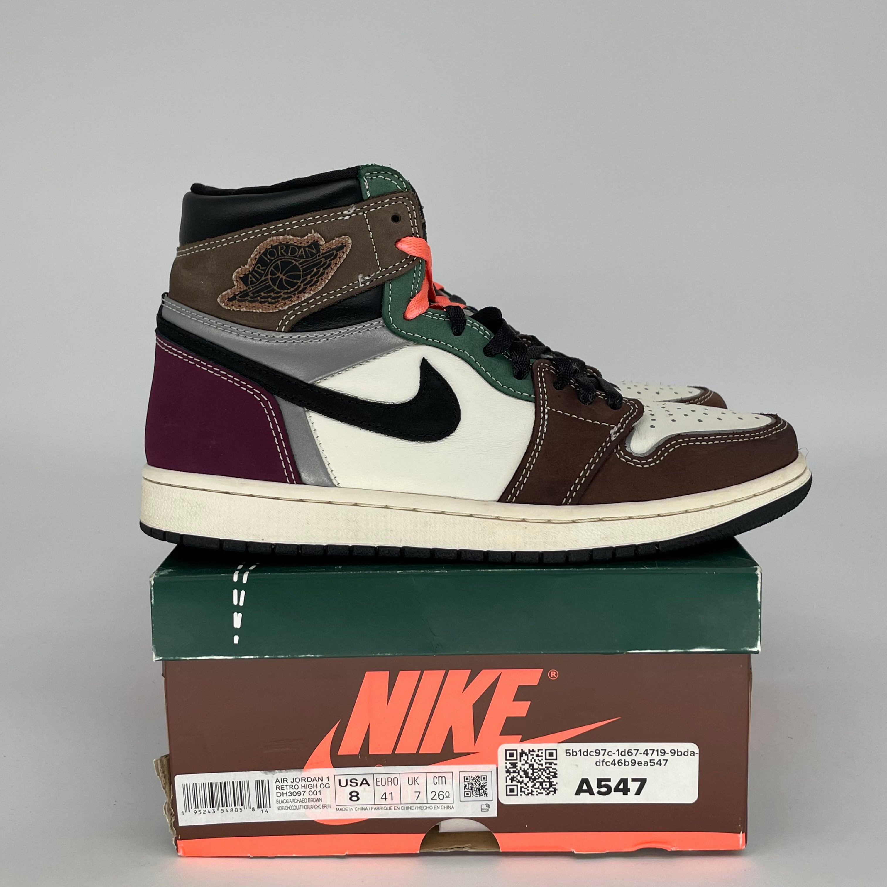 AIR JORDAN 1 HAND CRAFTED SIZE 8 DH3097-001