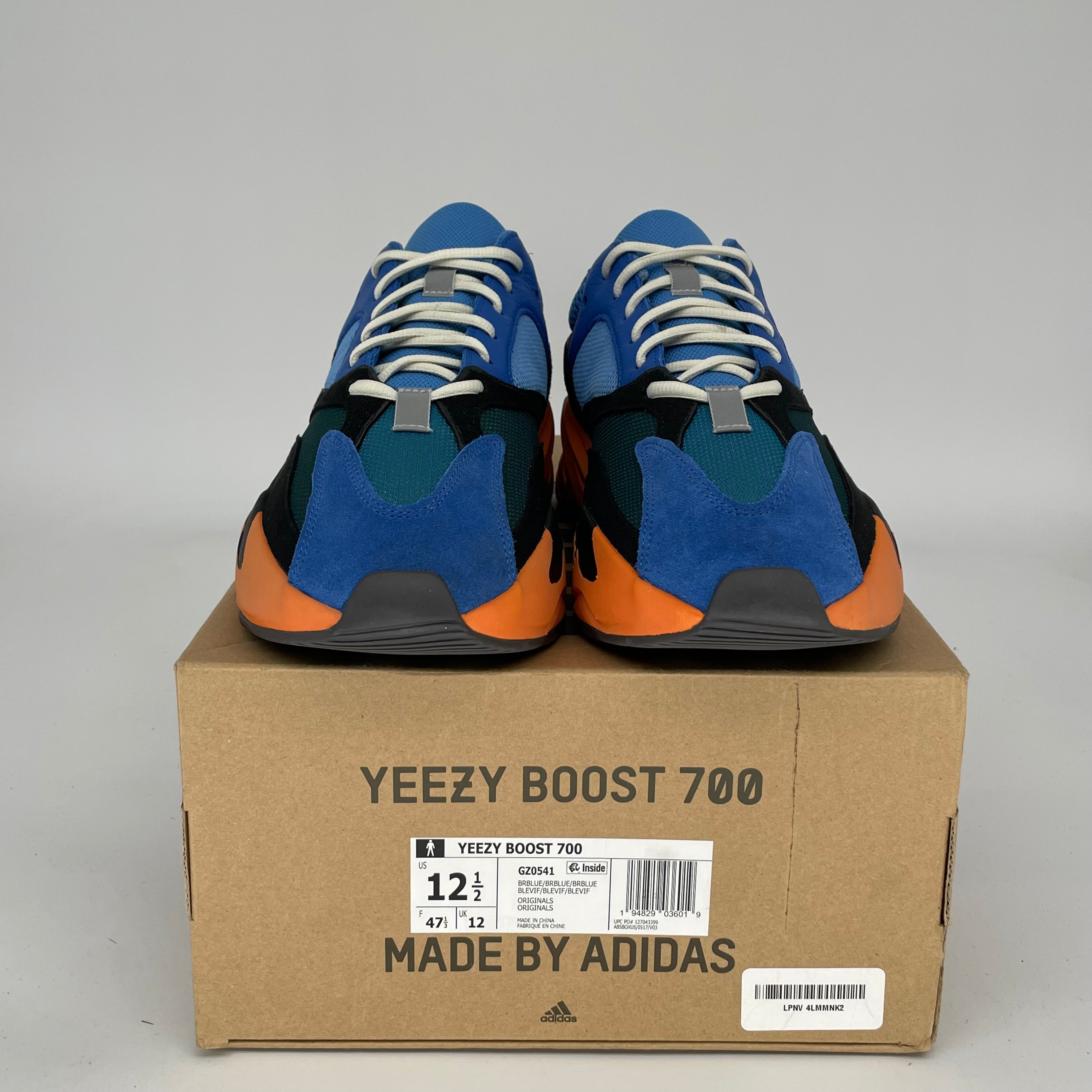 ADIDAS YEEZY 700 BRIGHT BLUE SIZE 12.5 GZ0541