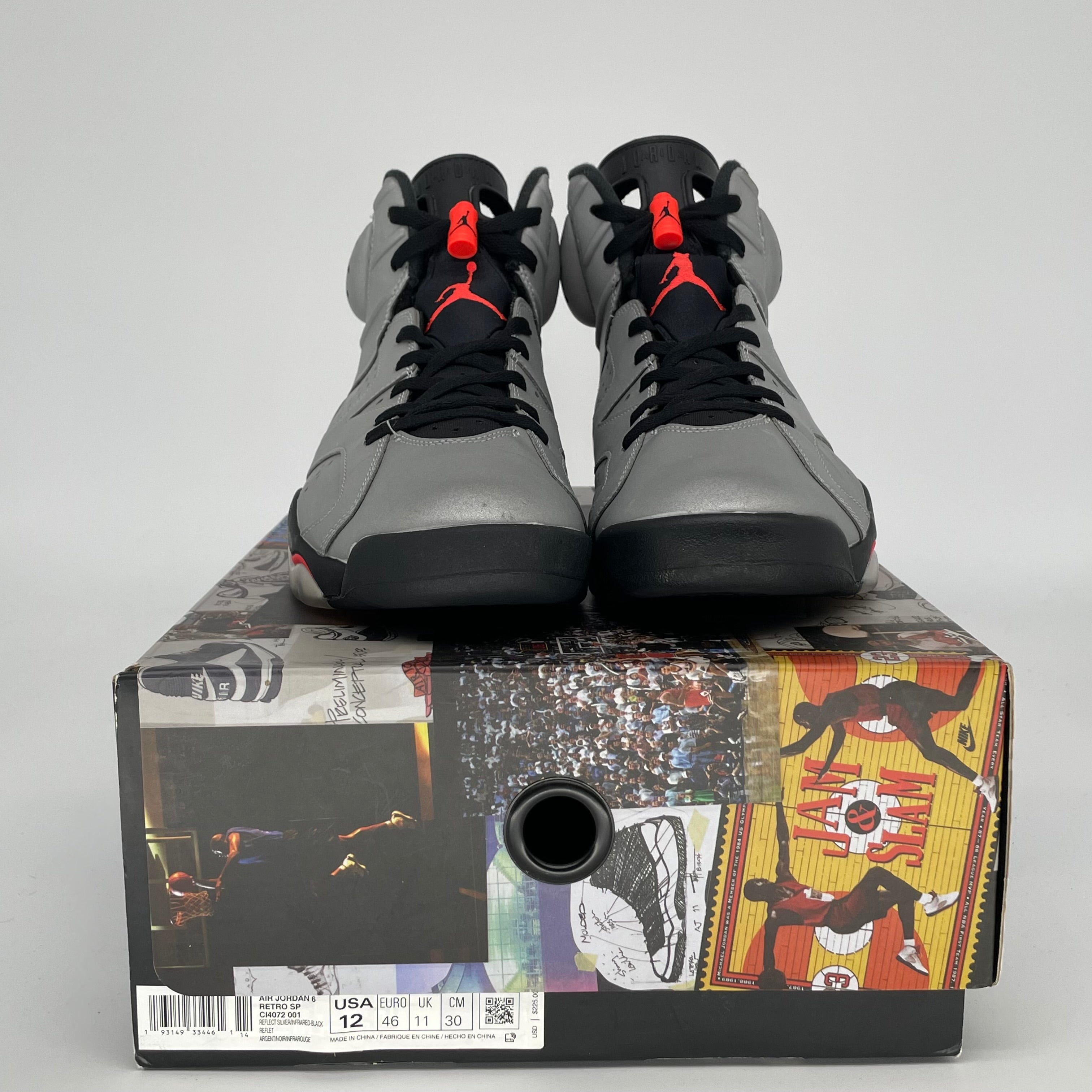 AIR JORDAN 6 REFLECTIONS OF A CHAMPION SIZE 12 CI4072-001