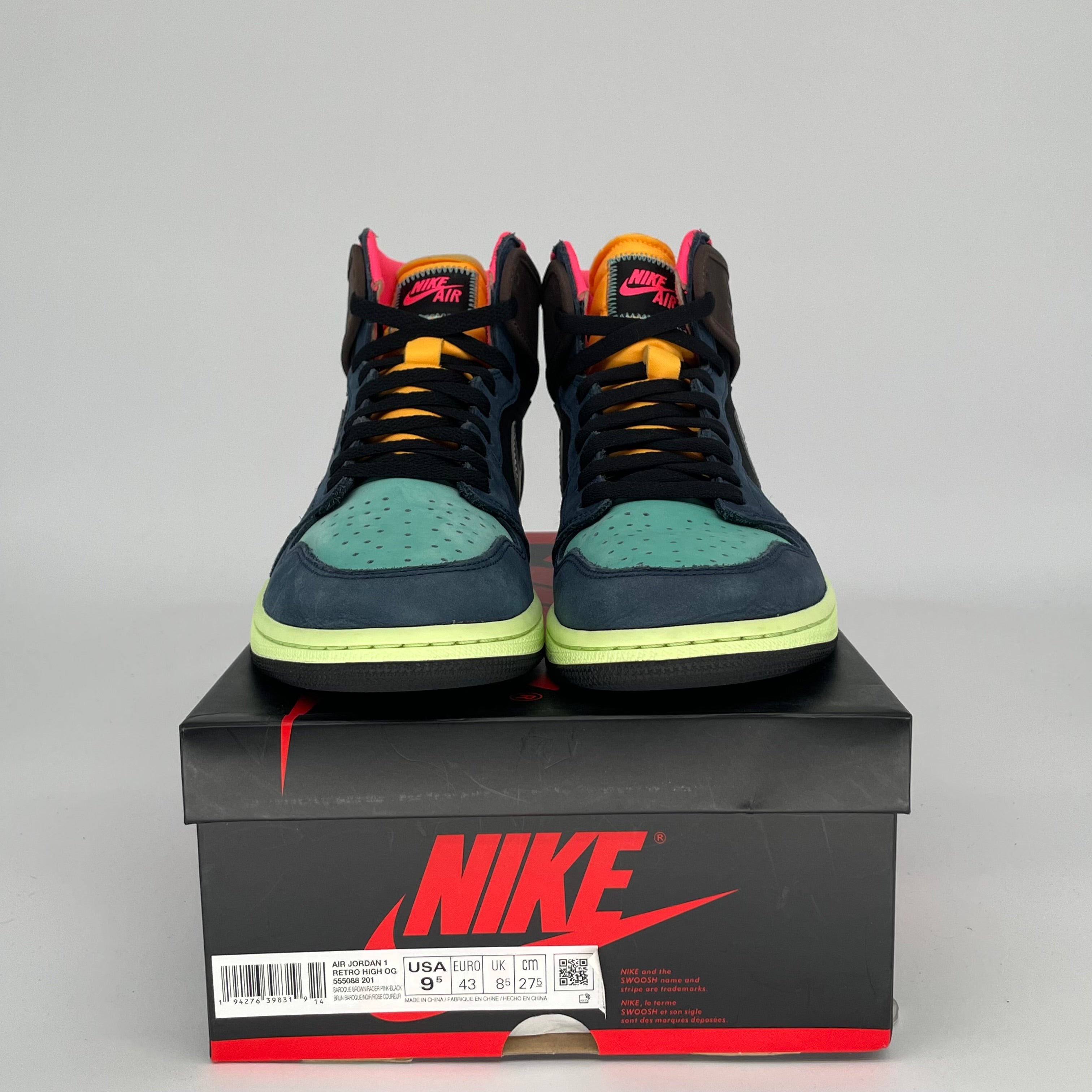 AIR JORDAN 1 BIO HACK SIZE 9.5 555088-201