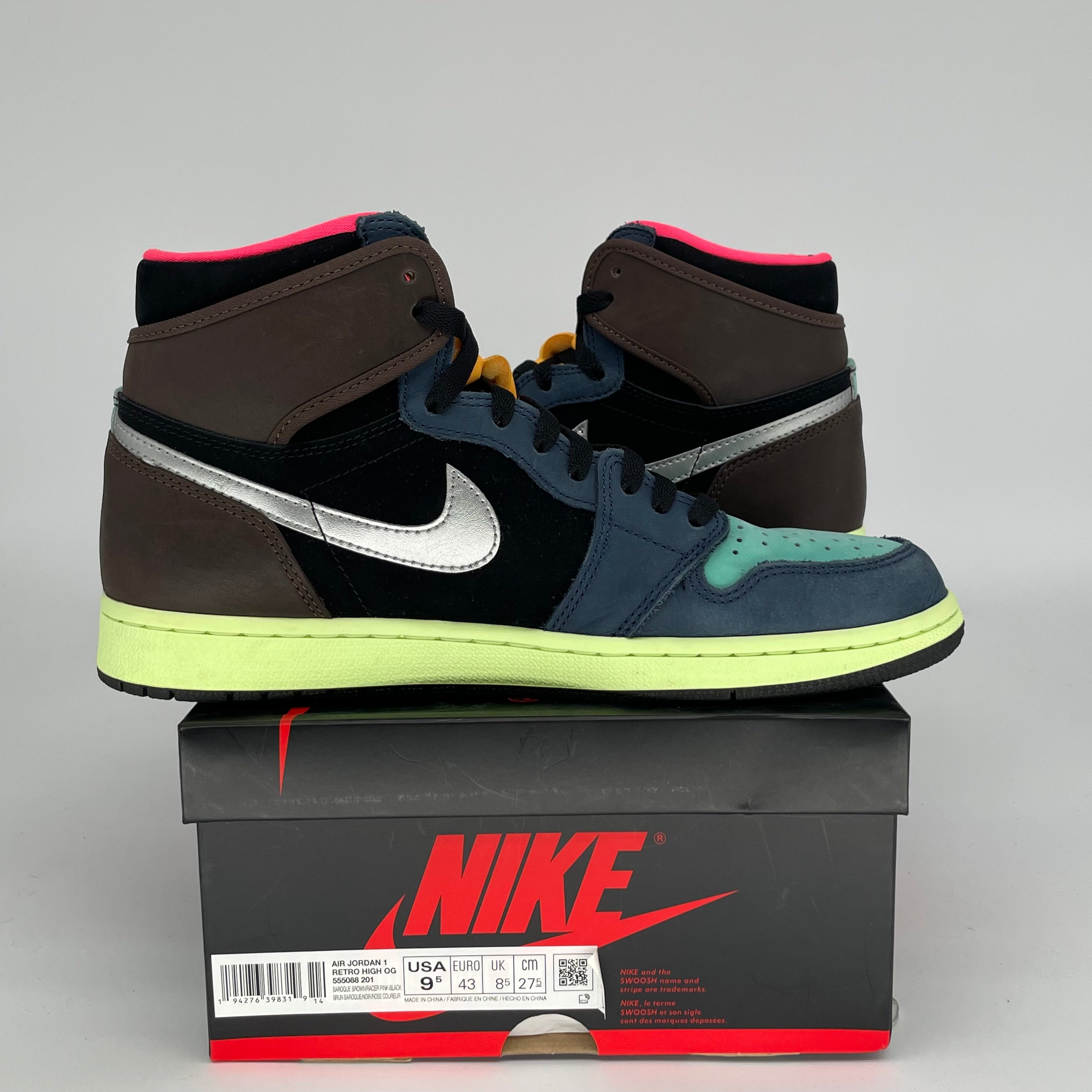 AIR JORDAN 1 BIO HACK SIZE 9.5 555088-201