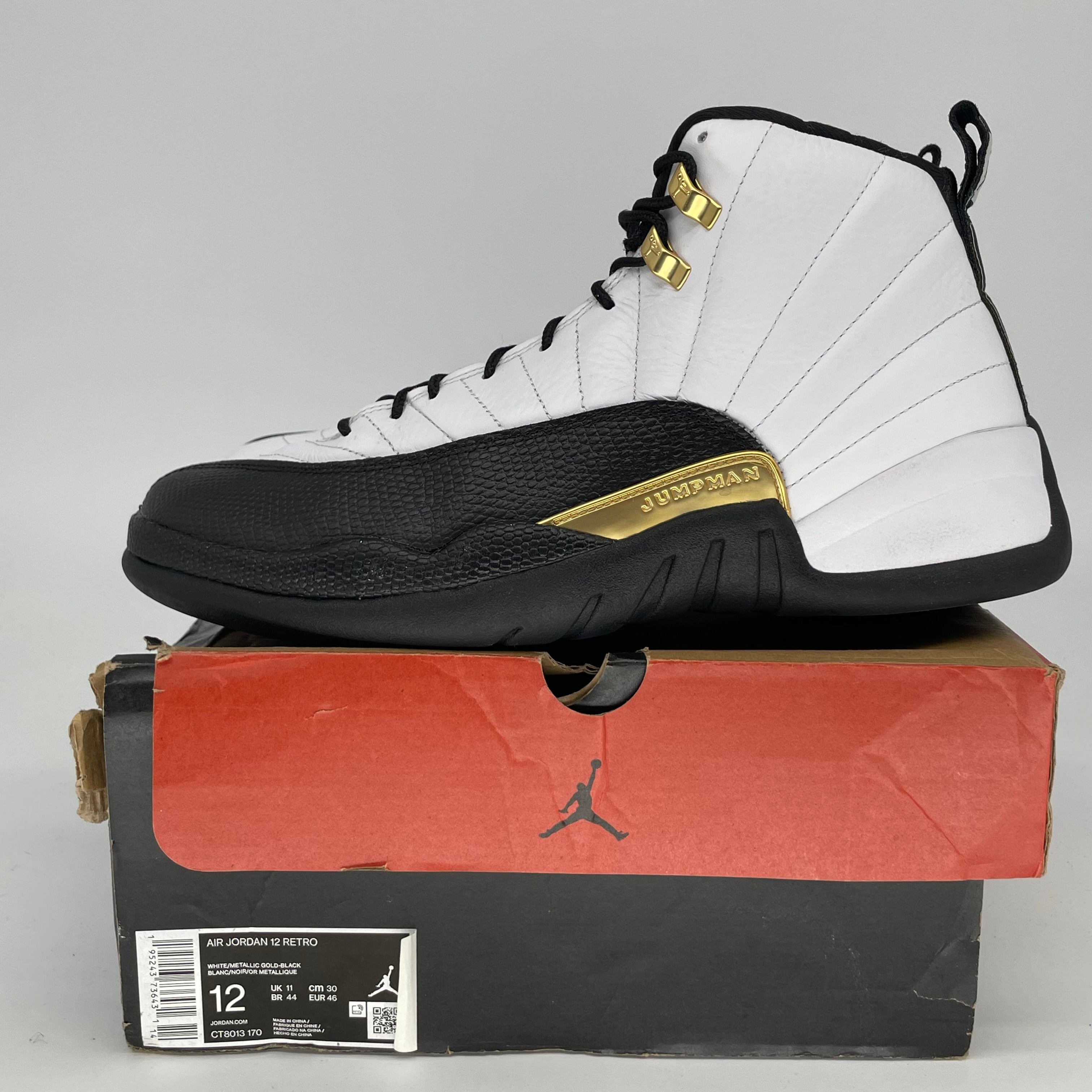 AIR JORDAN 12 ROYALTY TAXI SIZE 12 CT8013-170