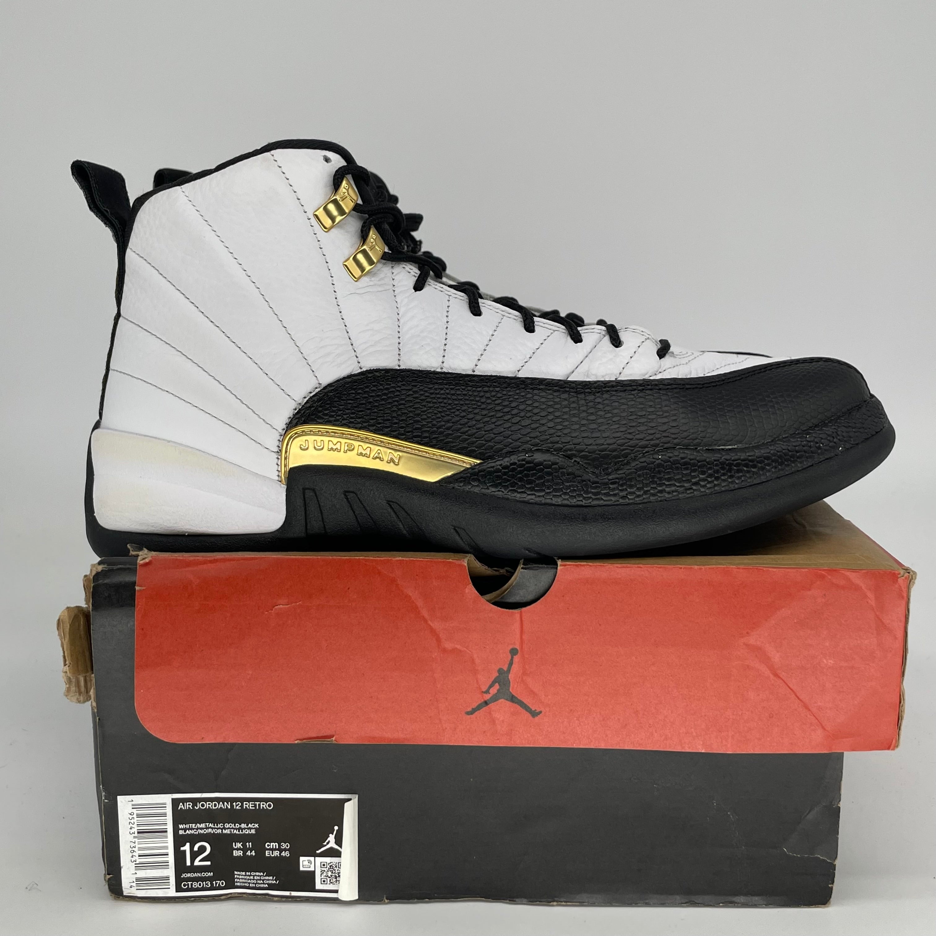 AIR JORDAN 12 ROYALTY TAXI SIZE 12 CT8013-170