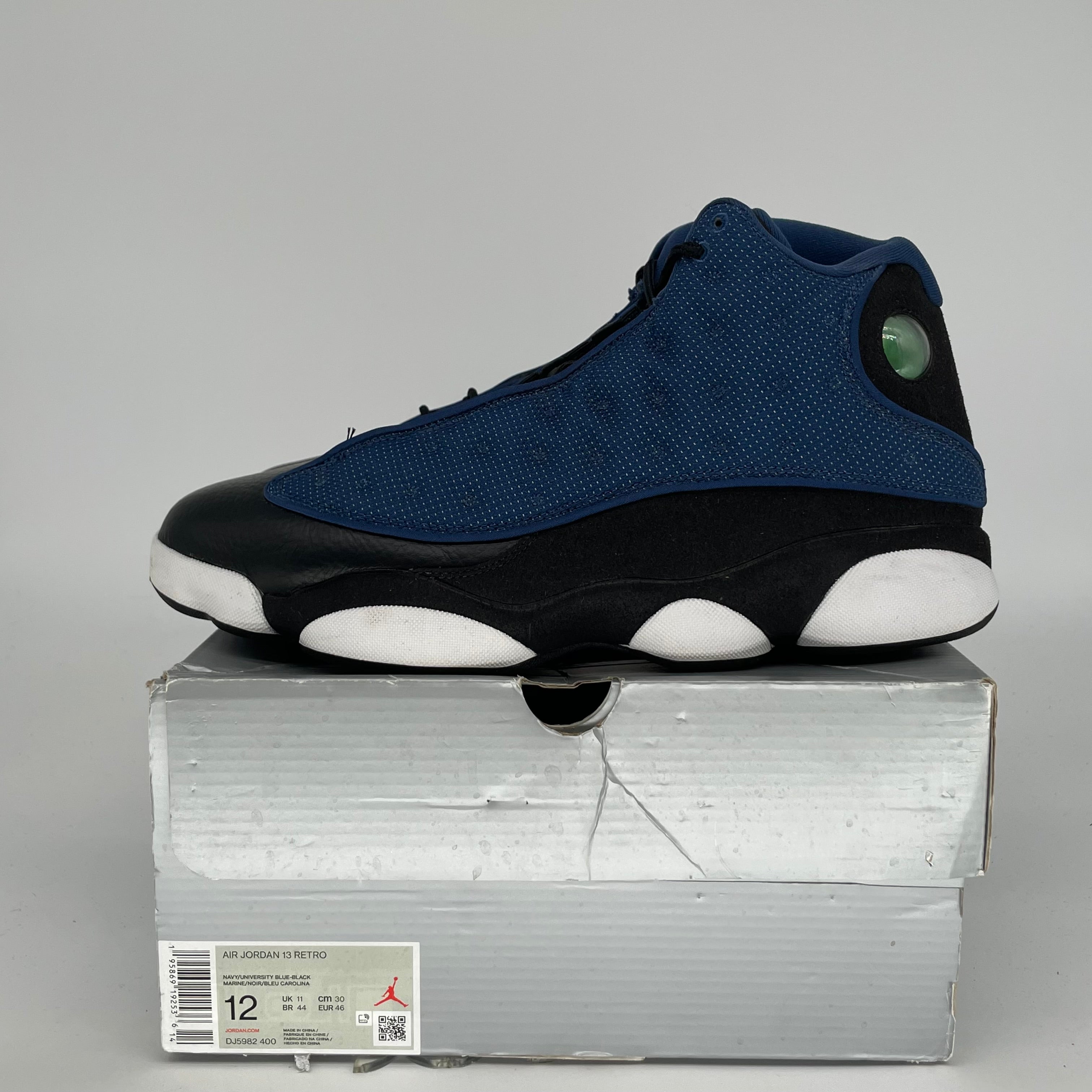 AIR JORDAN 13 BRAVE BLUE SIZE 12 DJ5982-400