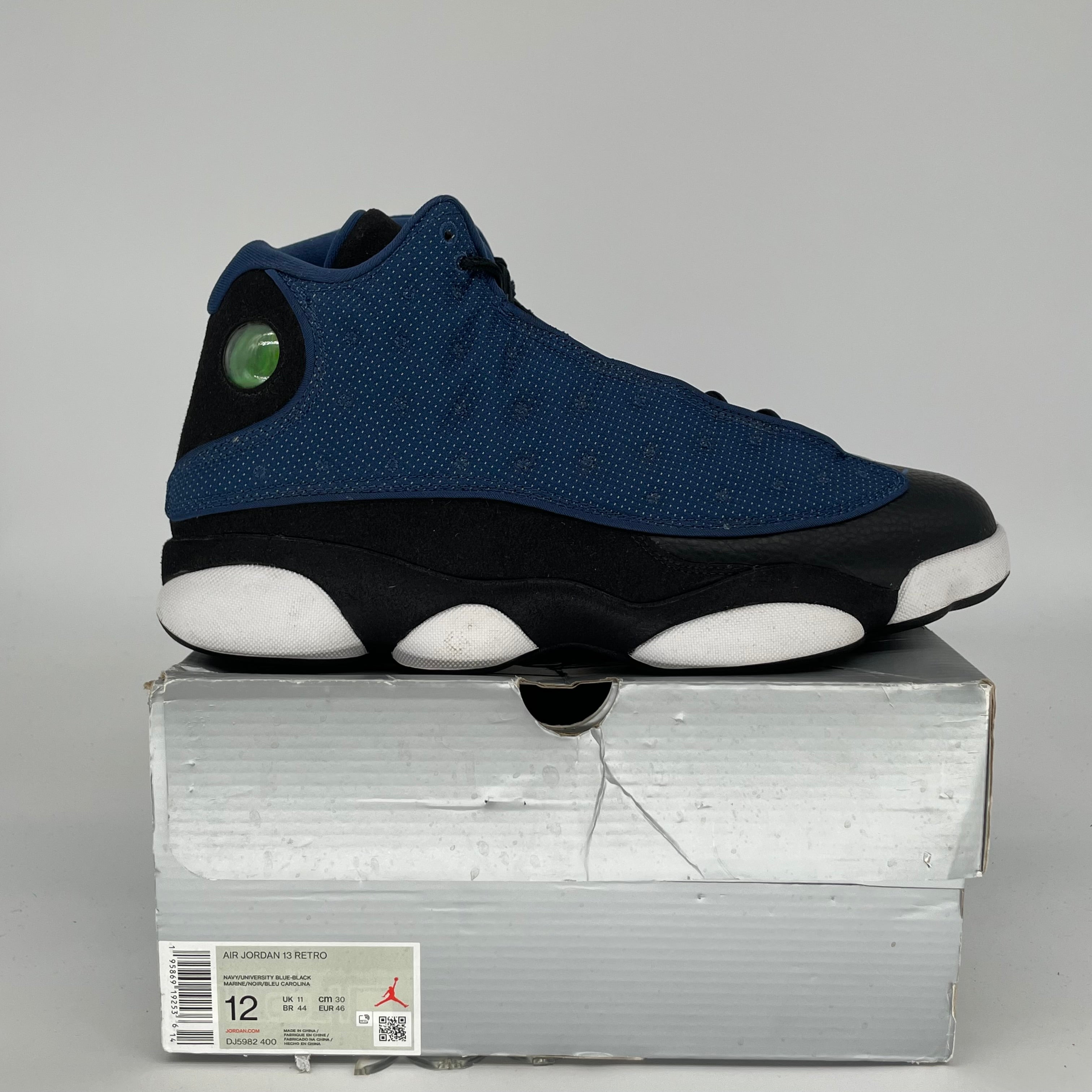 AIR JORDAN 13 BRAVE BLUE SIZE 12 DJ5982-400