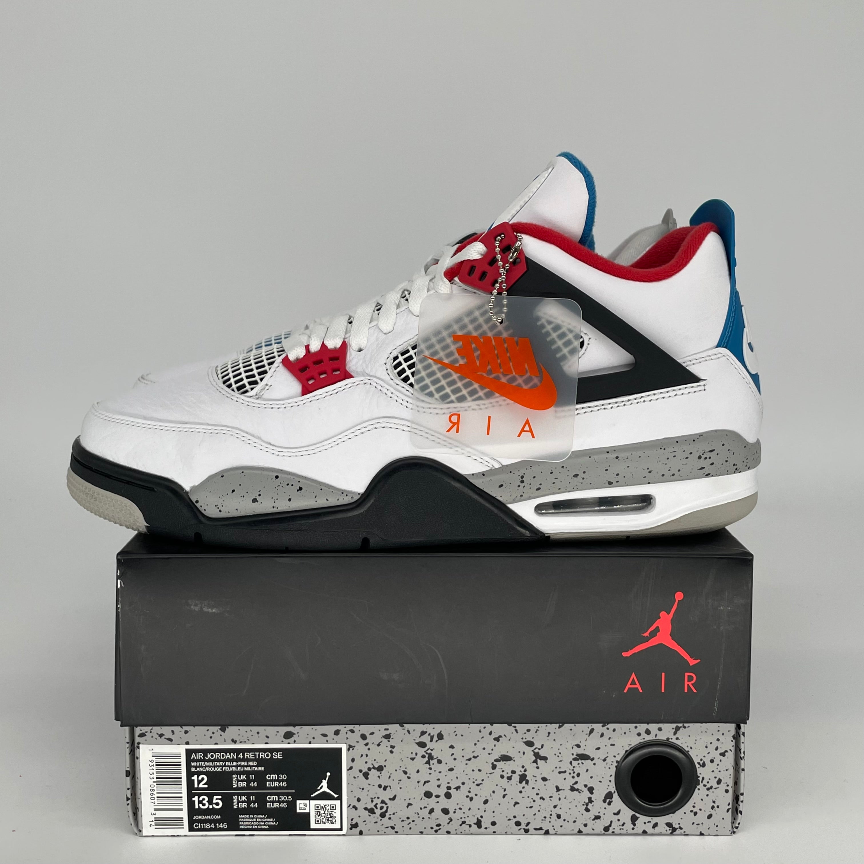 AIR JORDAN 4 WHAT THE SIZE 12 CI1184-146