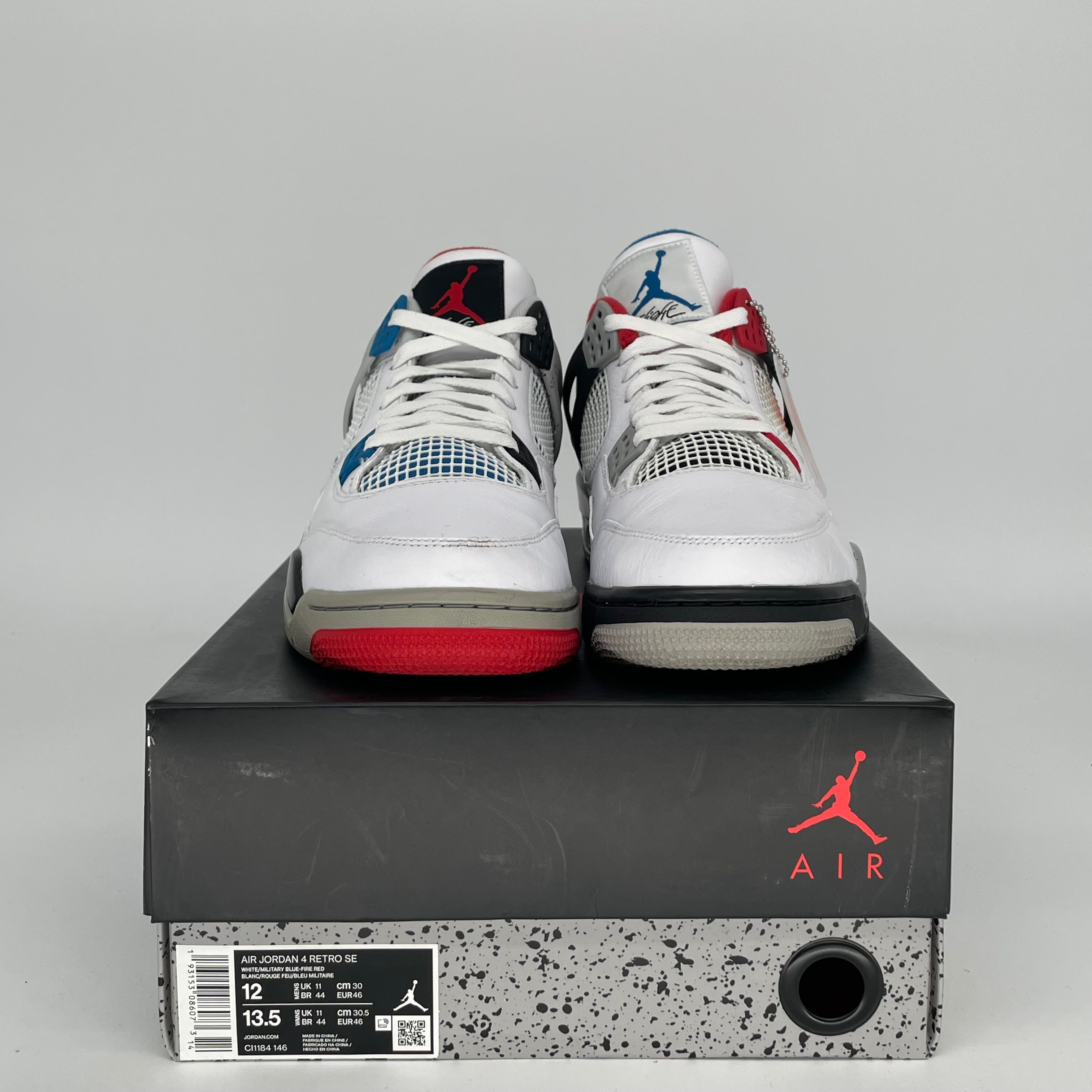 AIR JORDAN 4 WHAT THE SIZE 12 CI1184-146