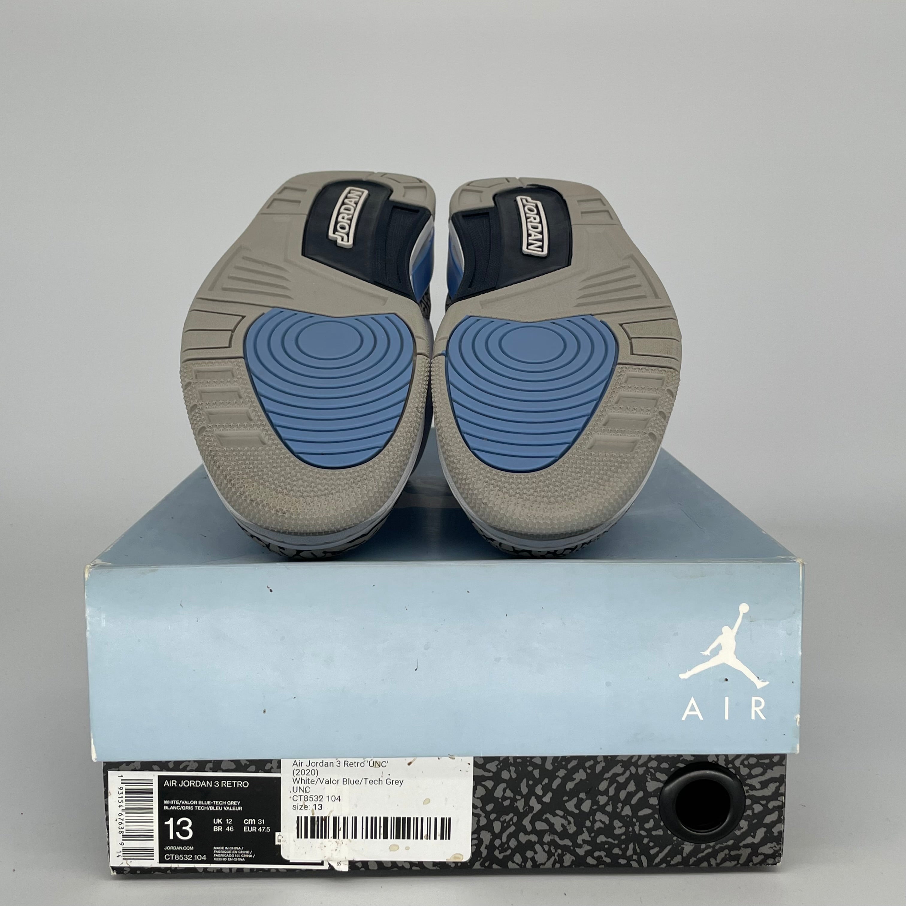 AIR JORDAN 3 UNC SIZE 13 CT8532-104