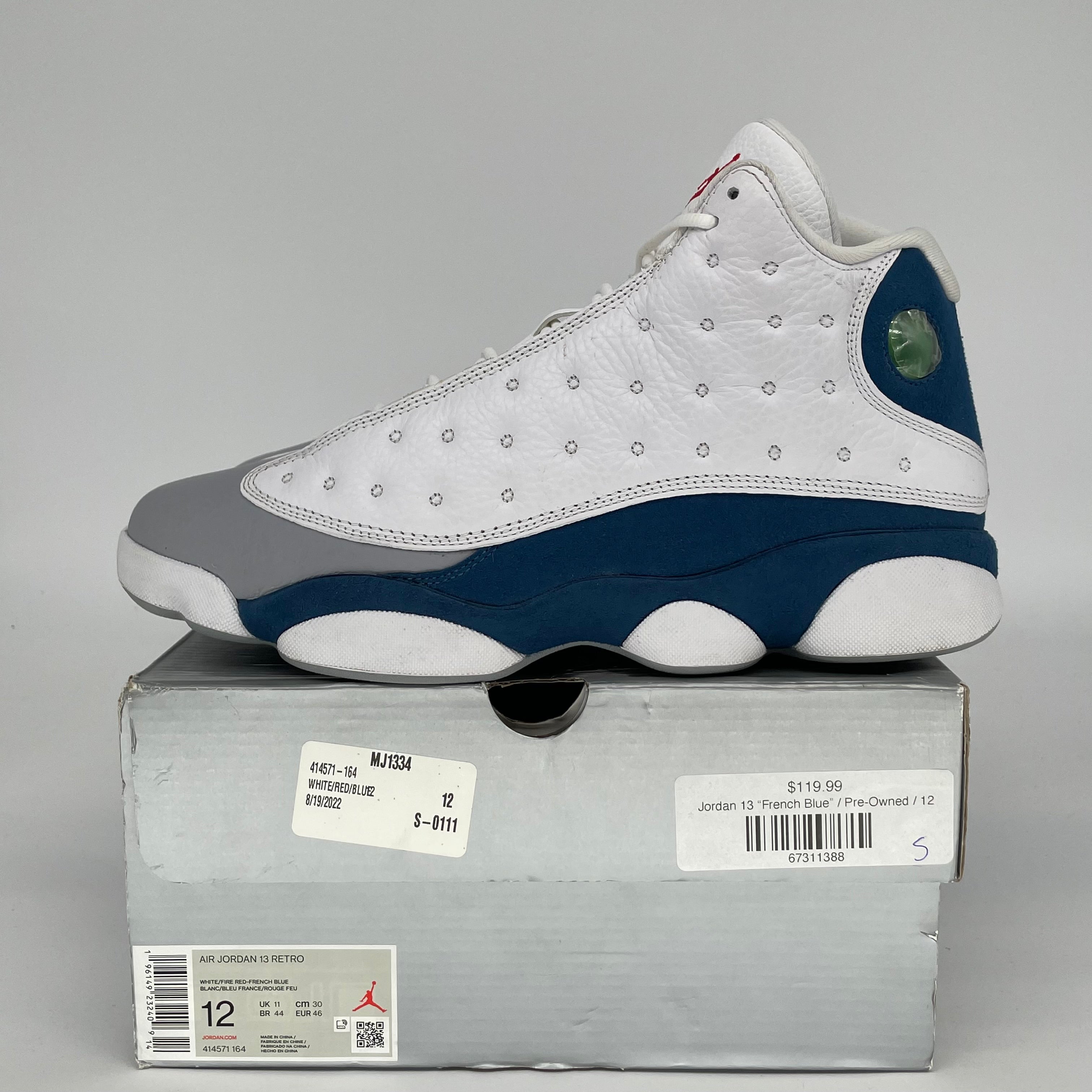 AIR JORDAN 13 FRENCH BLUE SIZE 12 414571-164