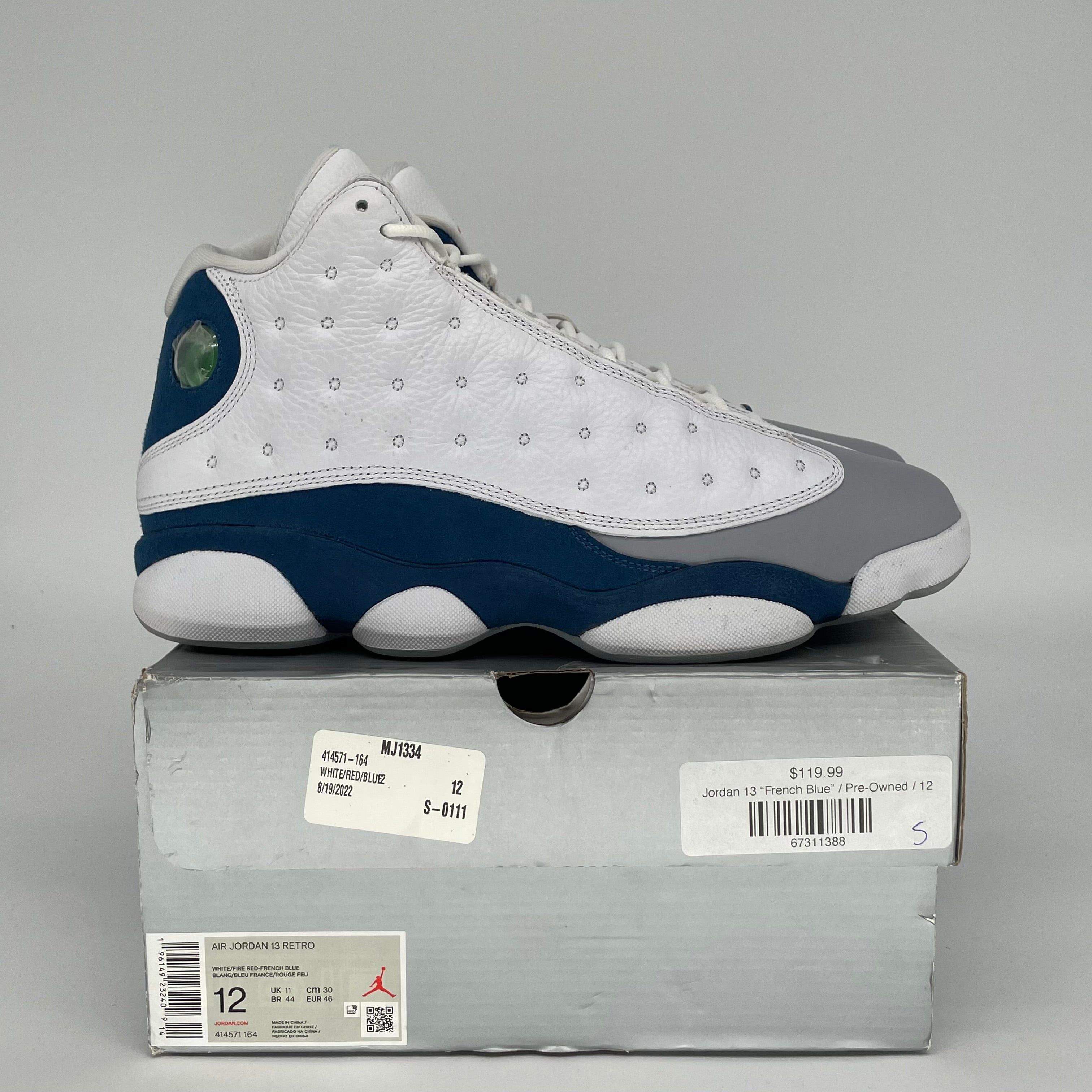 AIR JORDAN 13 FRENCH BLUE SIZE 12 414571-164