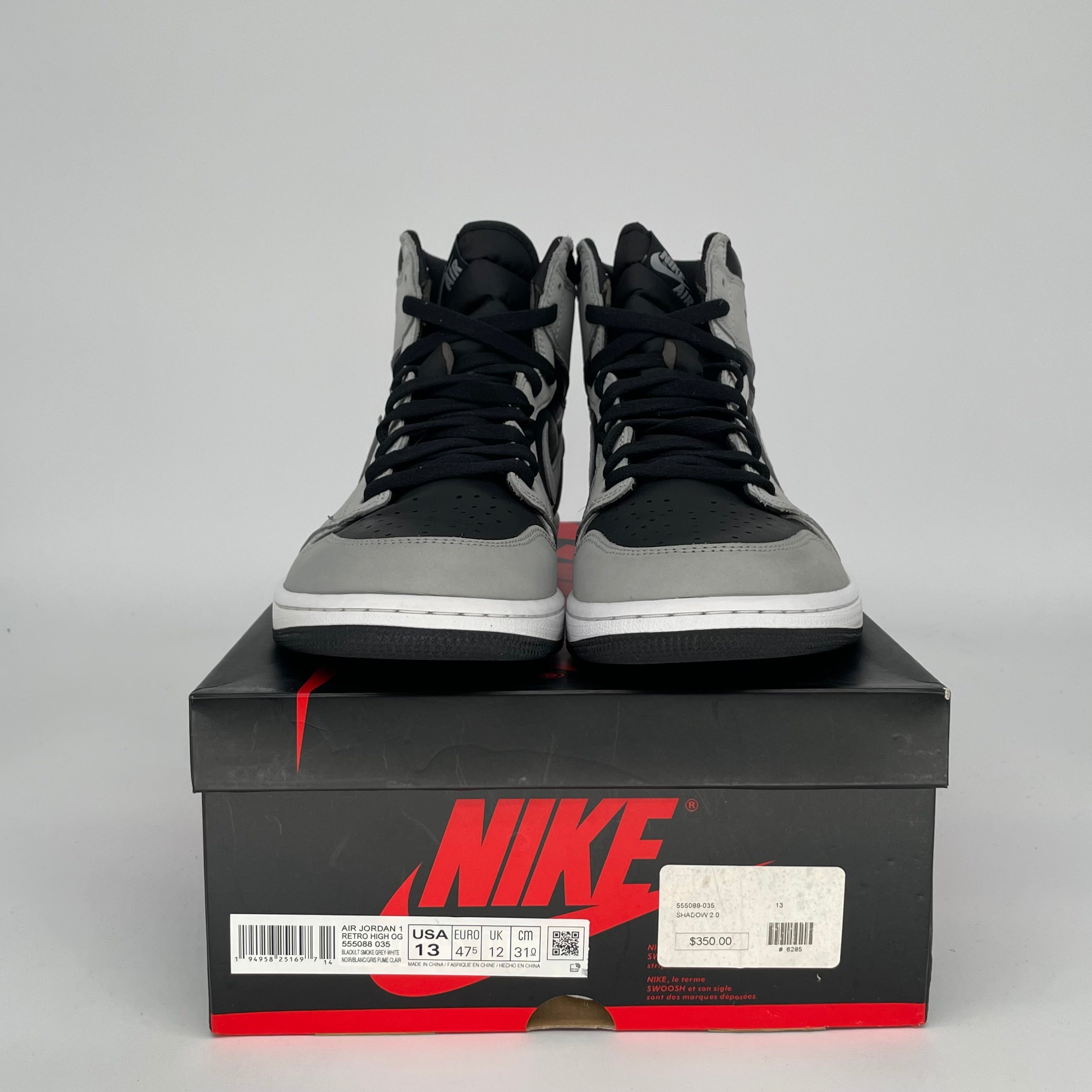 AIR JORDAN 1 SHADOW 2.0 SIZE 13 555088-035