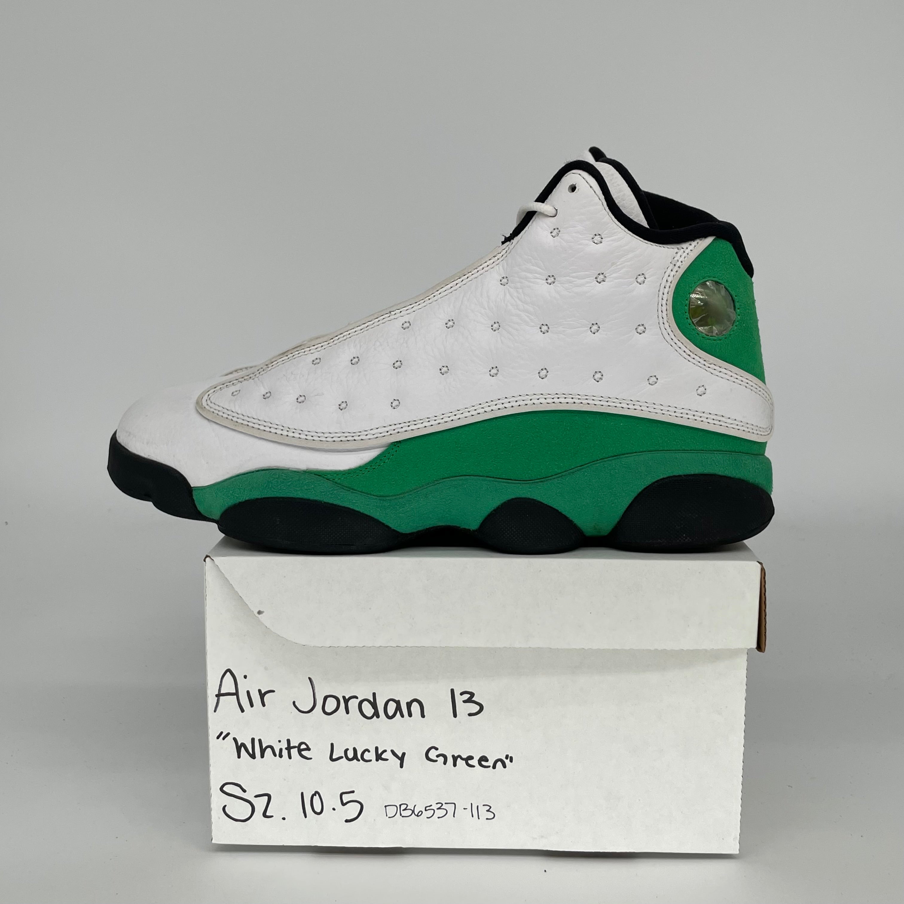 AIR JORDAN 13 LUCKY GREEN SIZE 10.5 DB6537-113