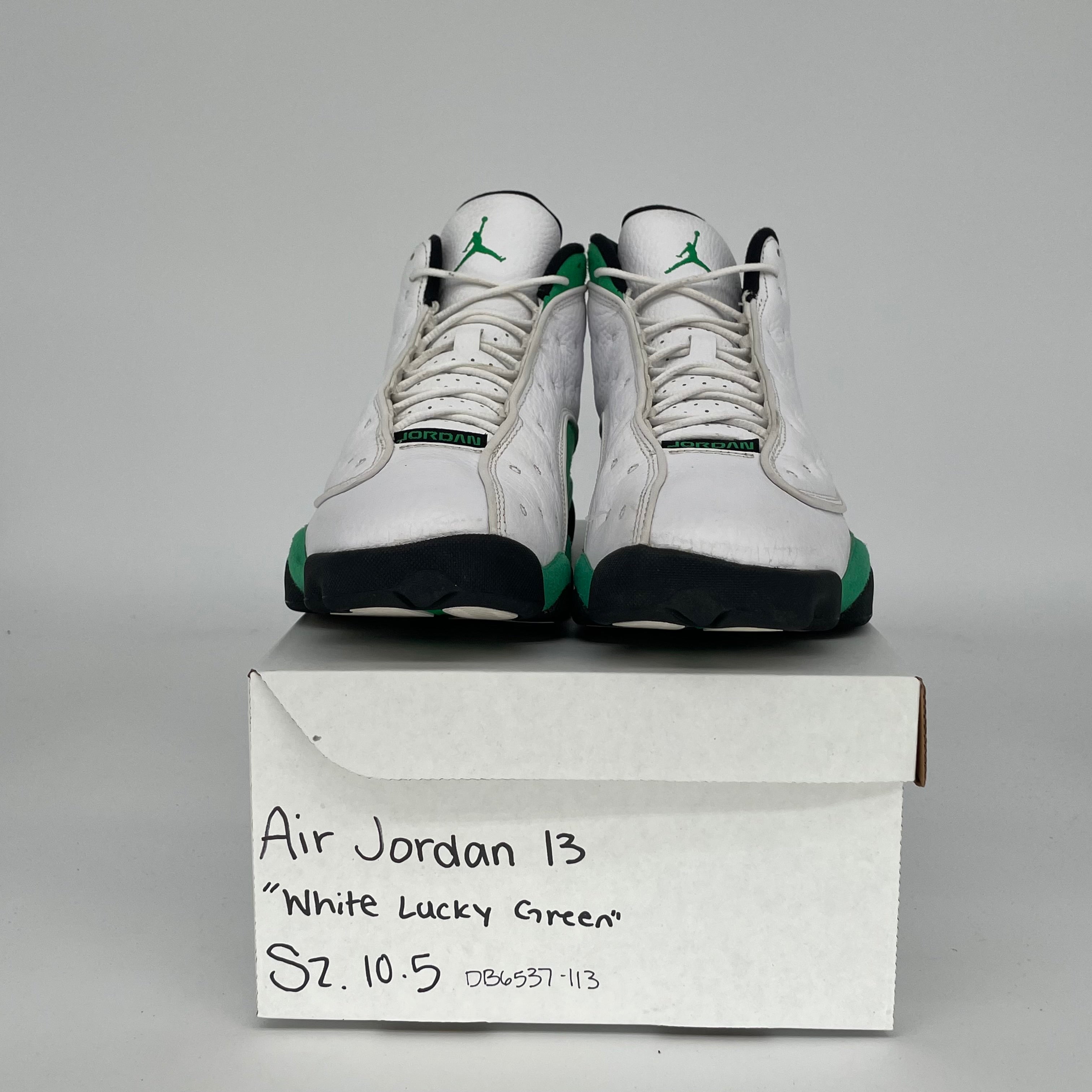 AIR JORDAN 13 LUCKY GREEN SIZE 10.5 DB6537-113