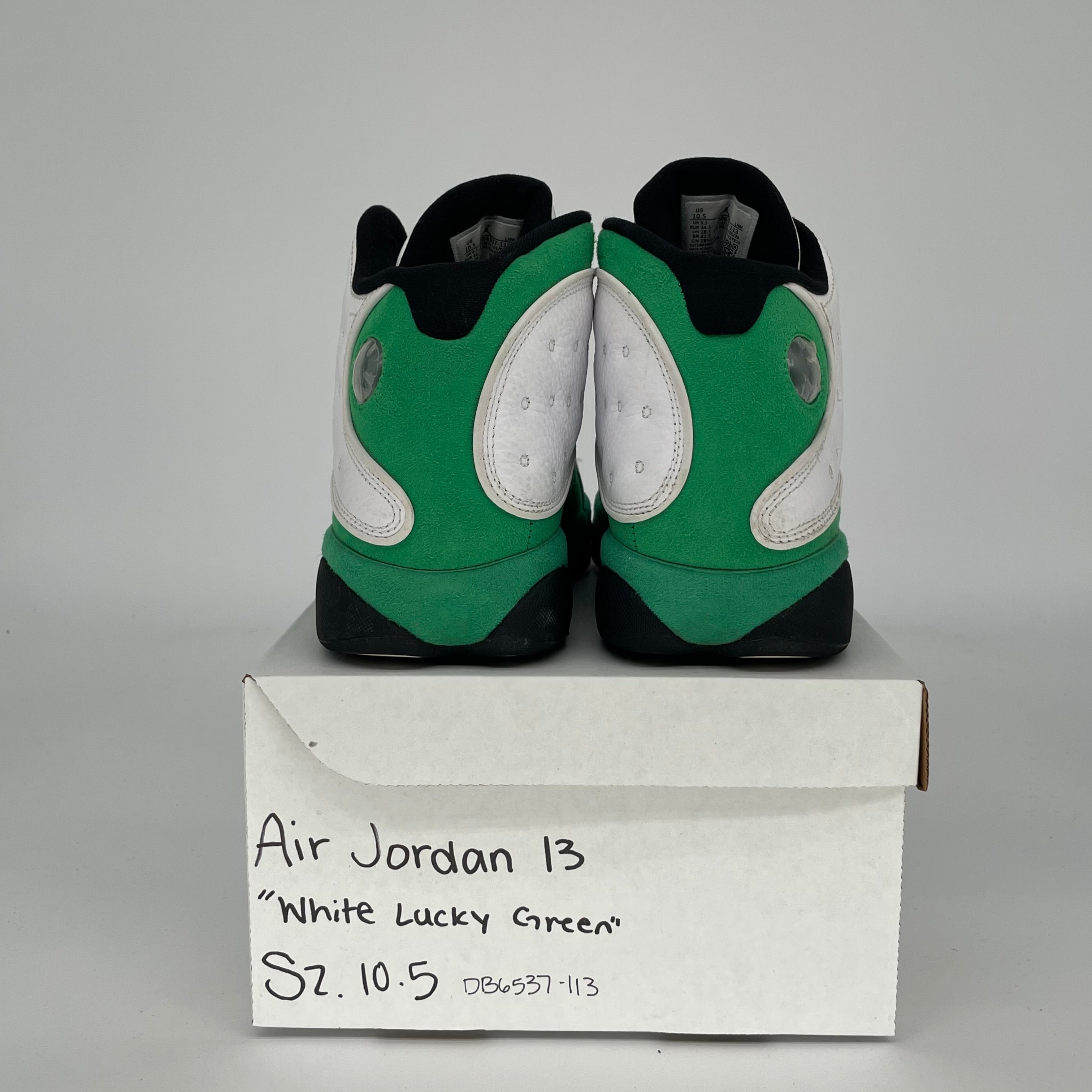 AIR JORDAN 13 LUCKY GREEN SIZE 10.5 DB6537-113