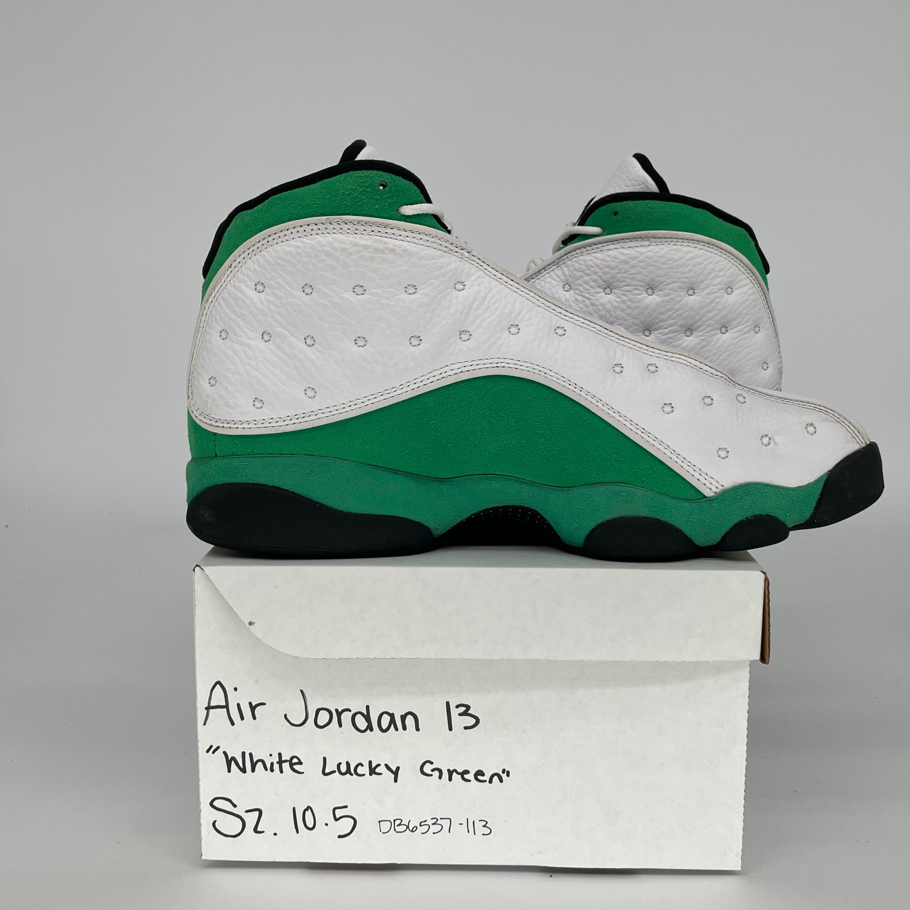 AIR JORDAN 13 LUCKY GREEN SIZE 10.5 DB6537-113