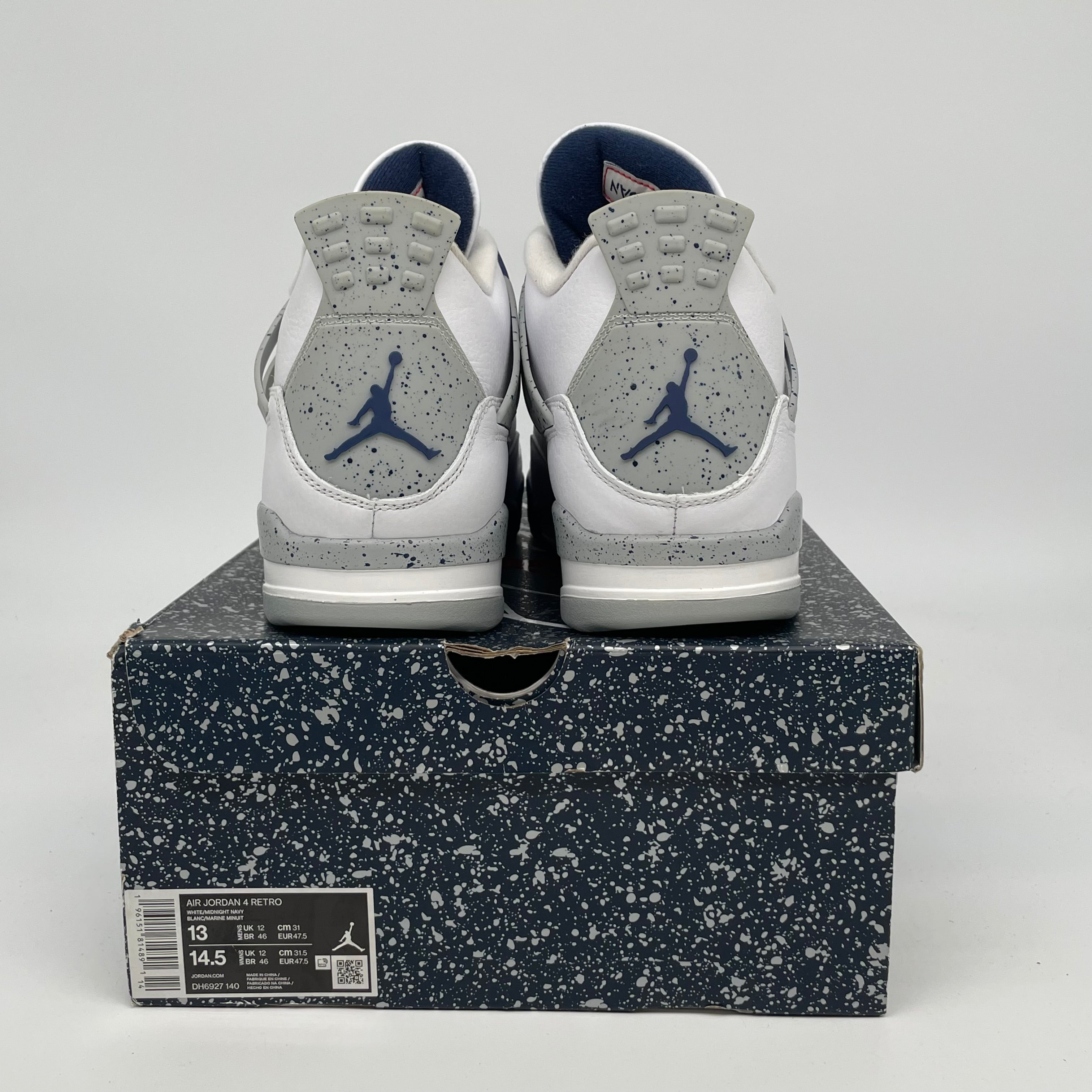 AIR JORDAN 4 MIDNIGHT NAVY SIZE 13 DH6927-140