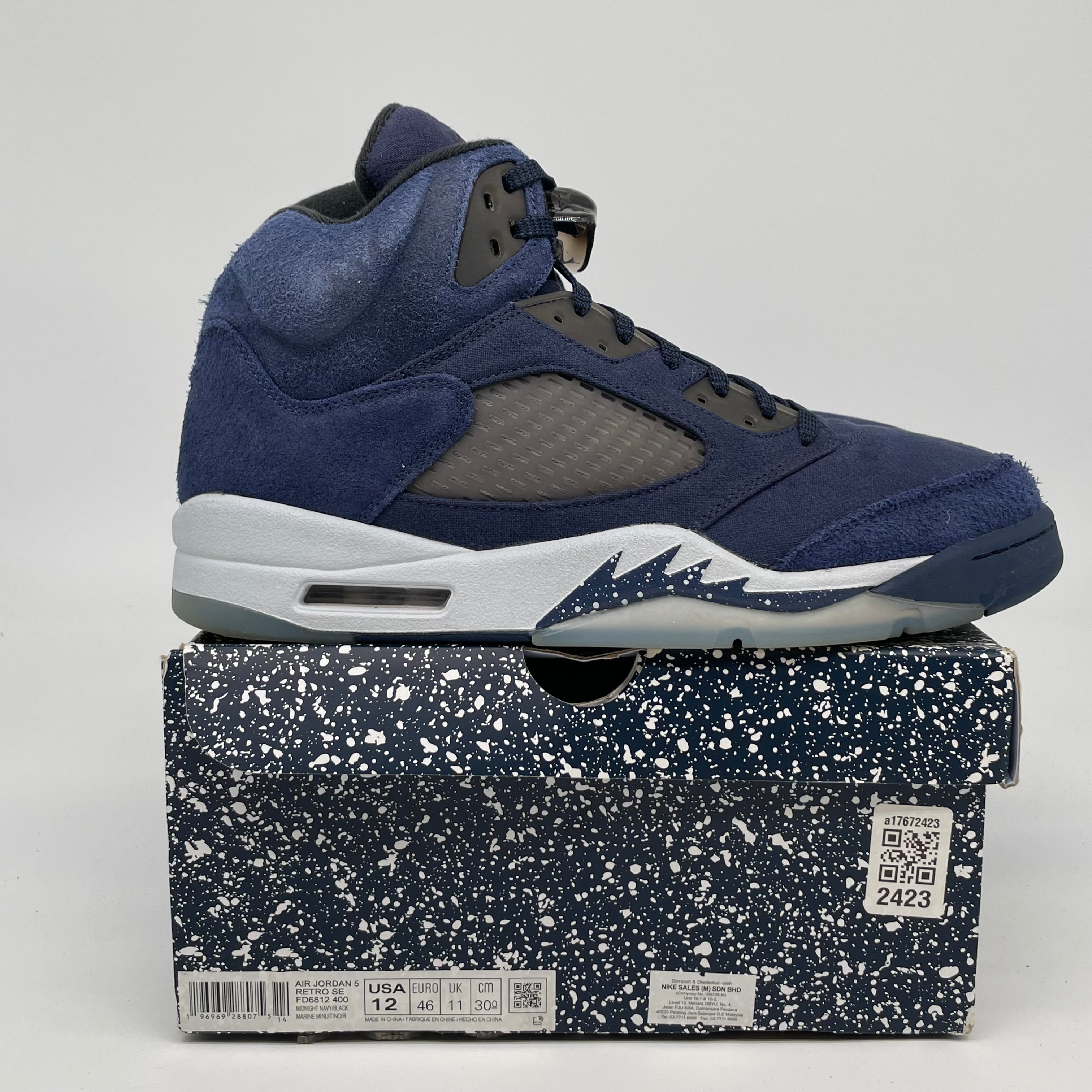 AIR JORDAN 5 GEORGETOWN SIZE 12 FD6812-400