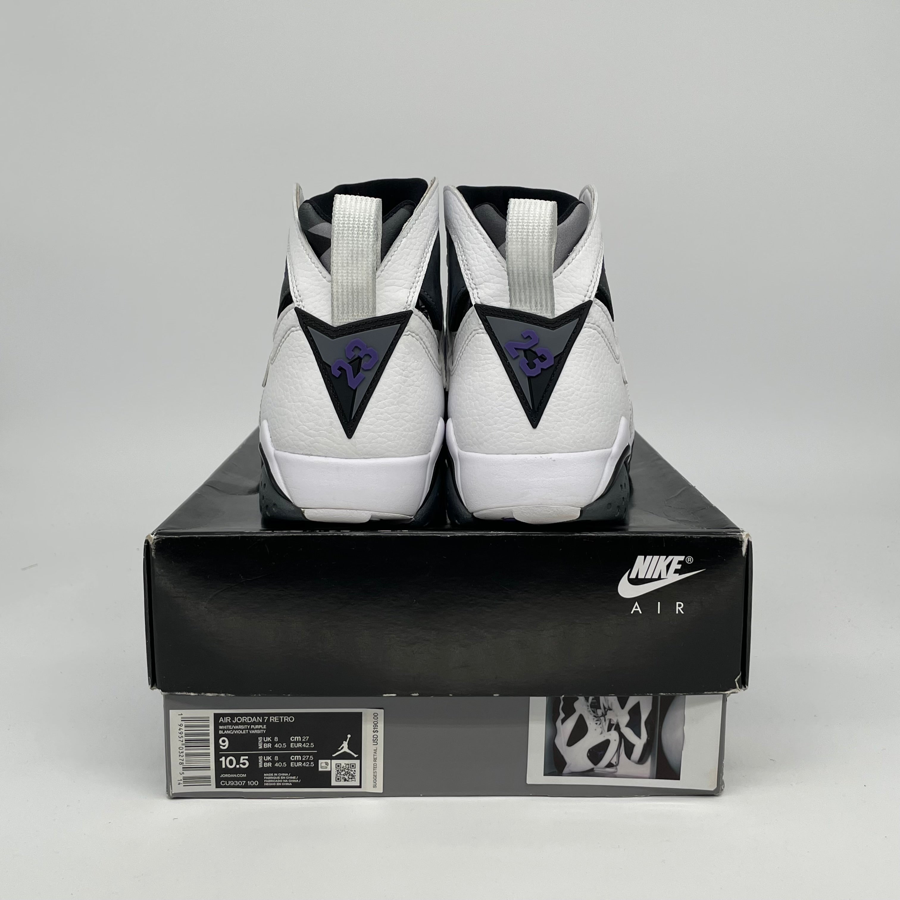 AIR JORDAN 7 FLINT SIZE 9 CU9307-100