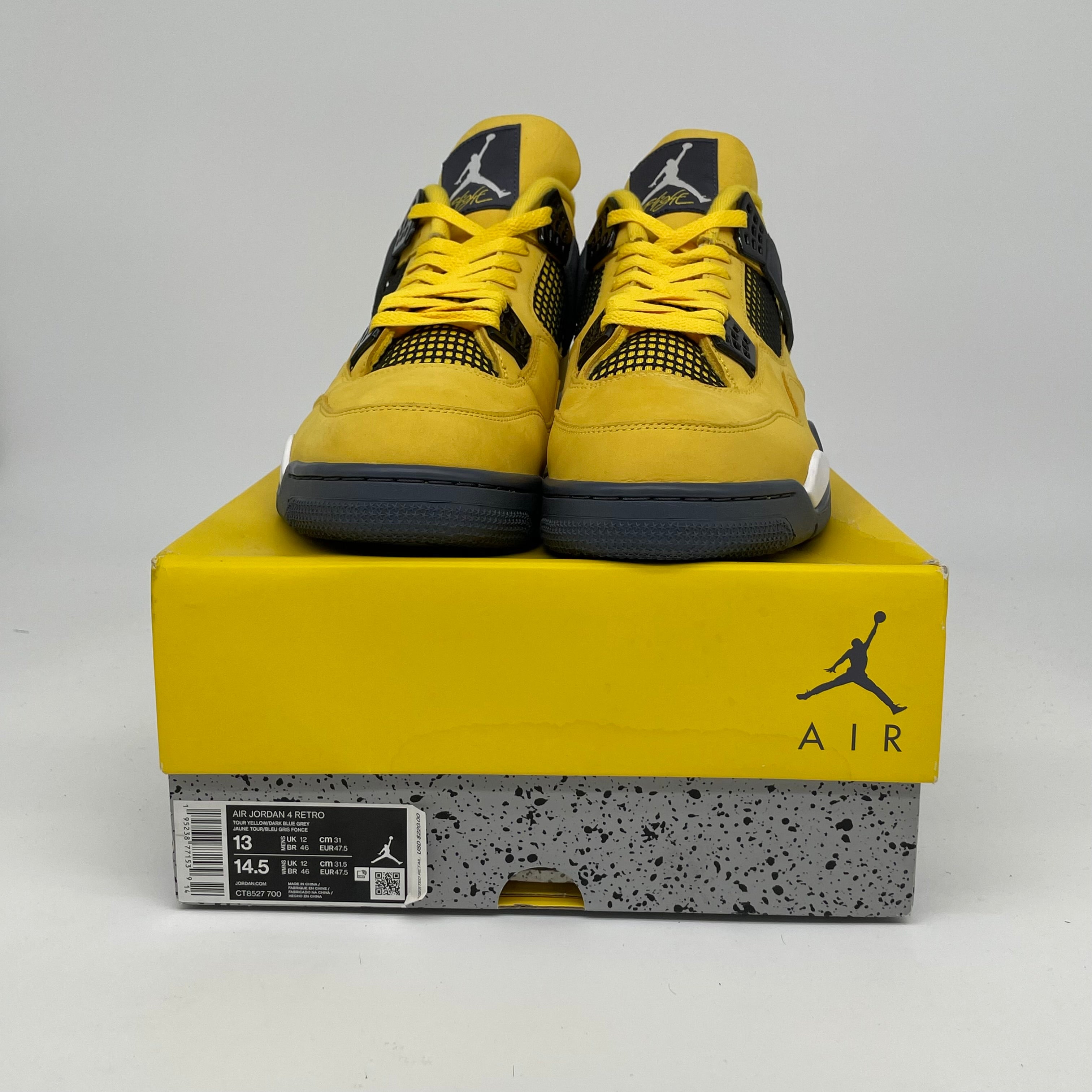 AIR JORDAN 4 LIGHTNING SIZE 13 CT8527-700