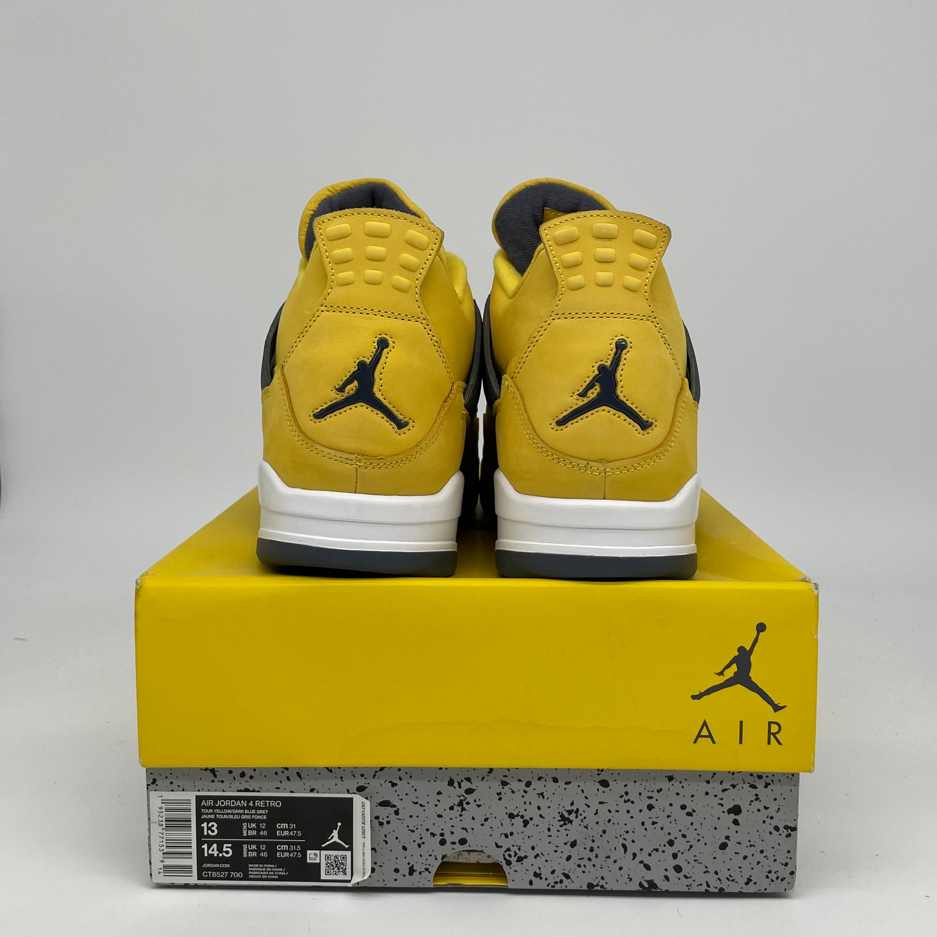 AIR JORDAN 4 LIGHTNING SIZE 13 CT8527-700