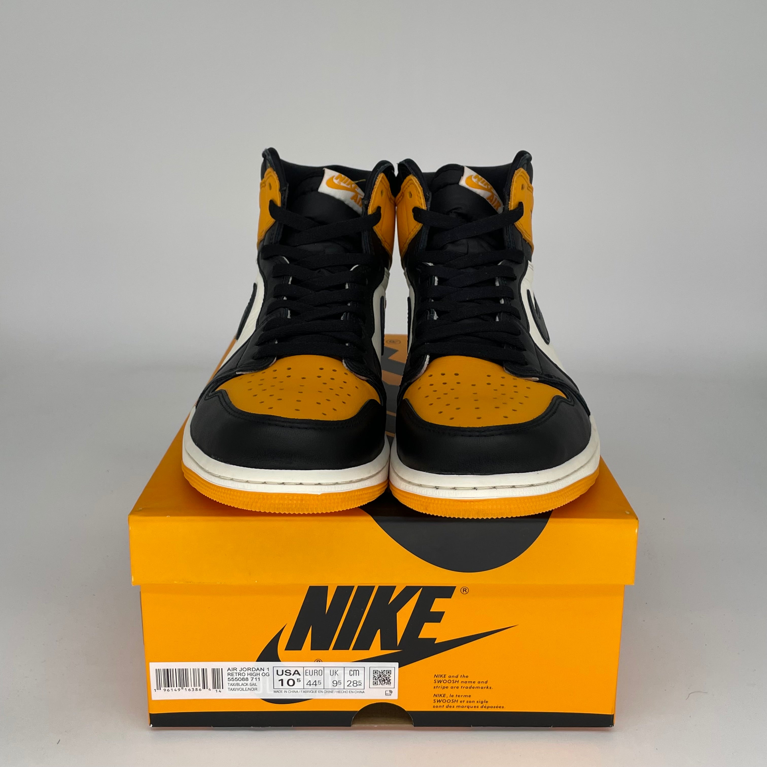 AIR JORDAN 1 TAXI SIZE 10.5 555088-711